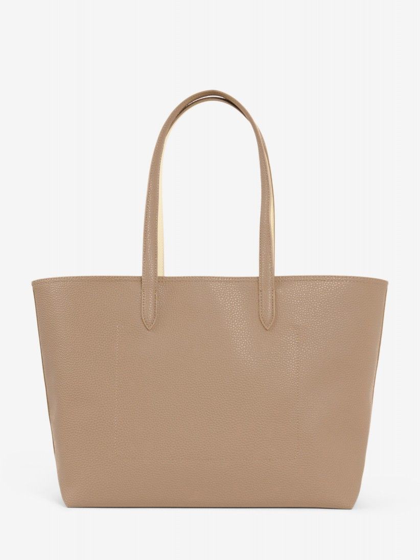 Lacoste Anna Zipped Beige Tote
