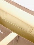 Lacoste Anna Zipped Beige Tote