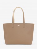 Lacoste Anna Zipped Beige Tote
