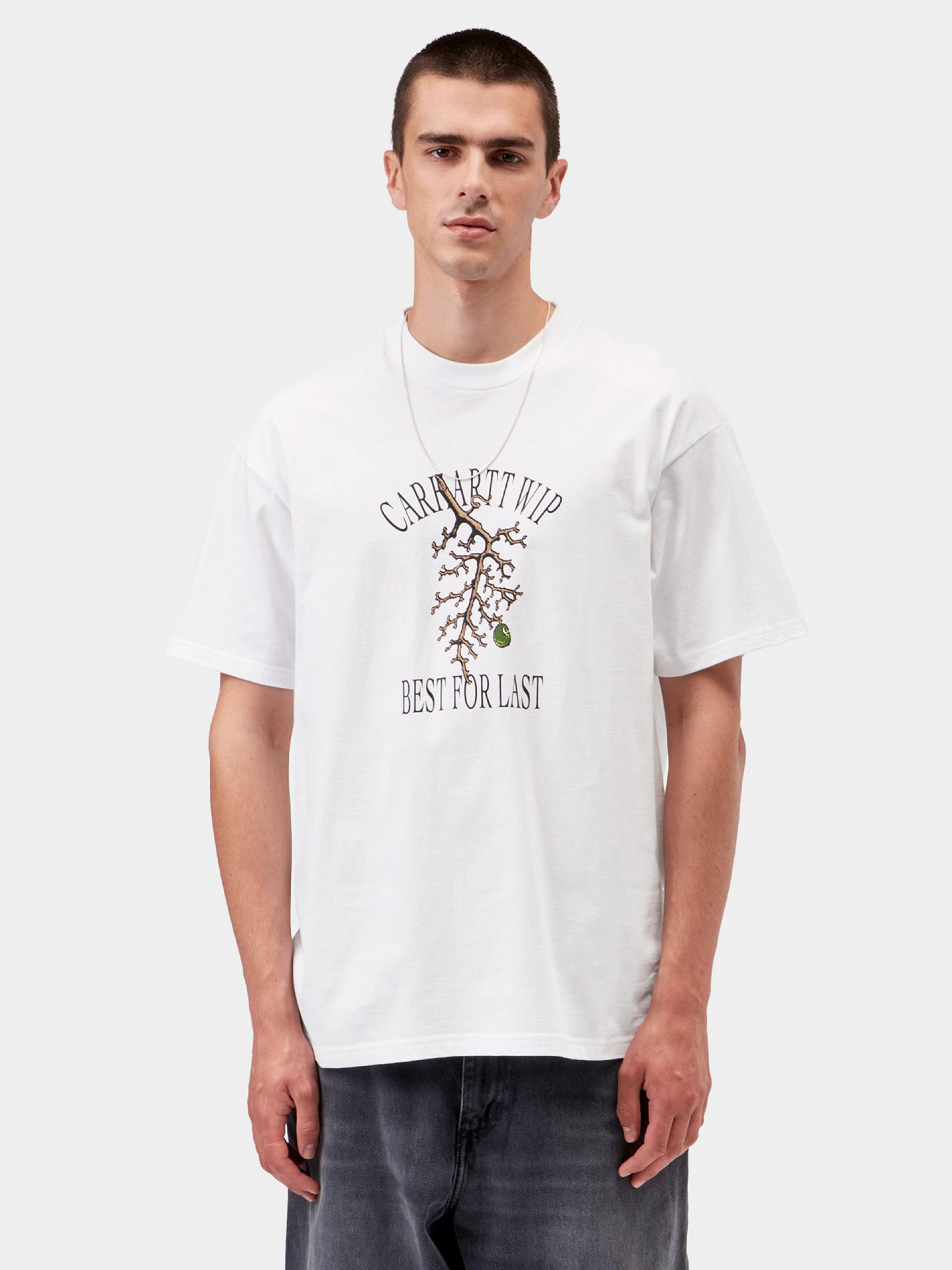 T-shirt Carhartt WIP Restraint Branca