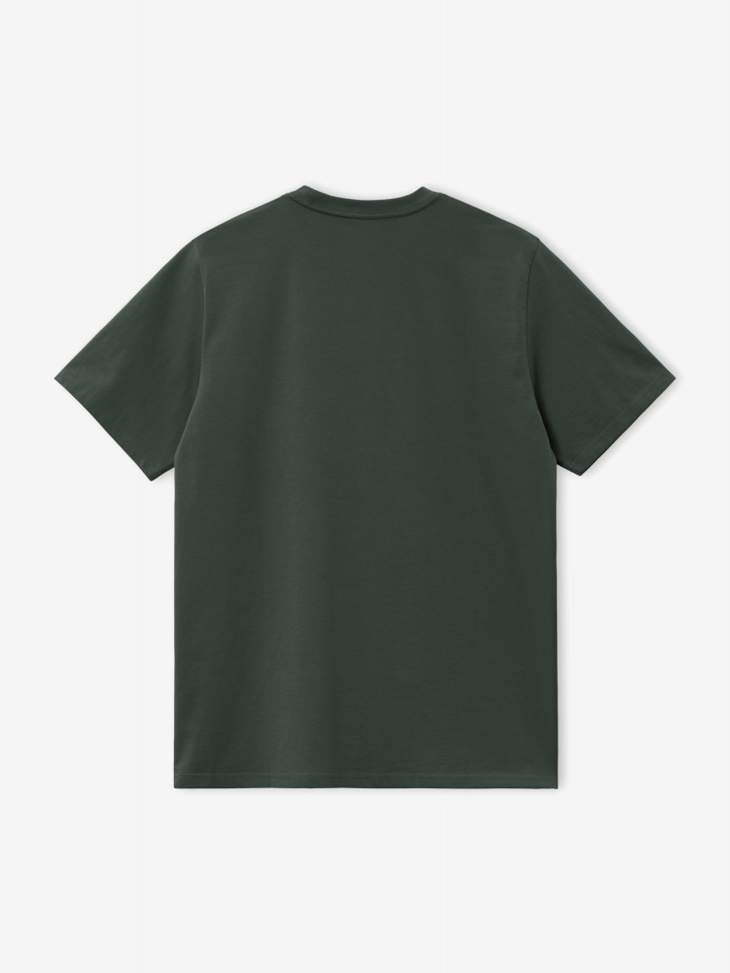 Camiseta Carhartt WIP Script Verde Camiseta Carhartt WIP Script Verde