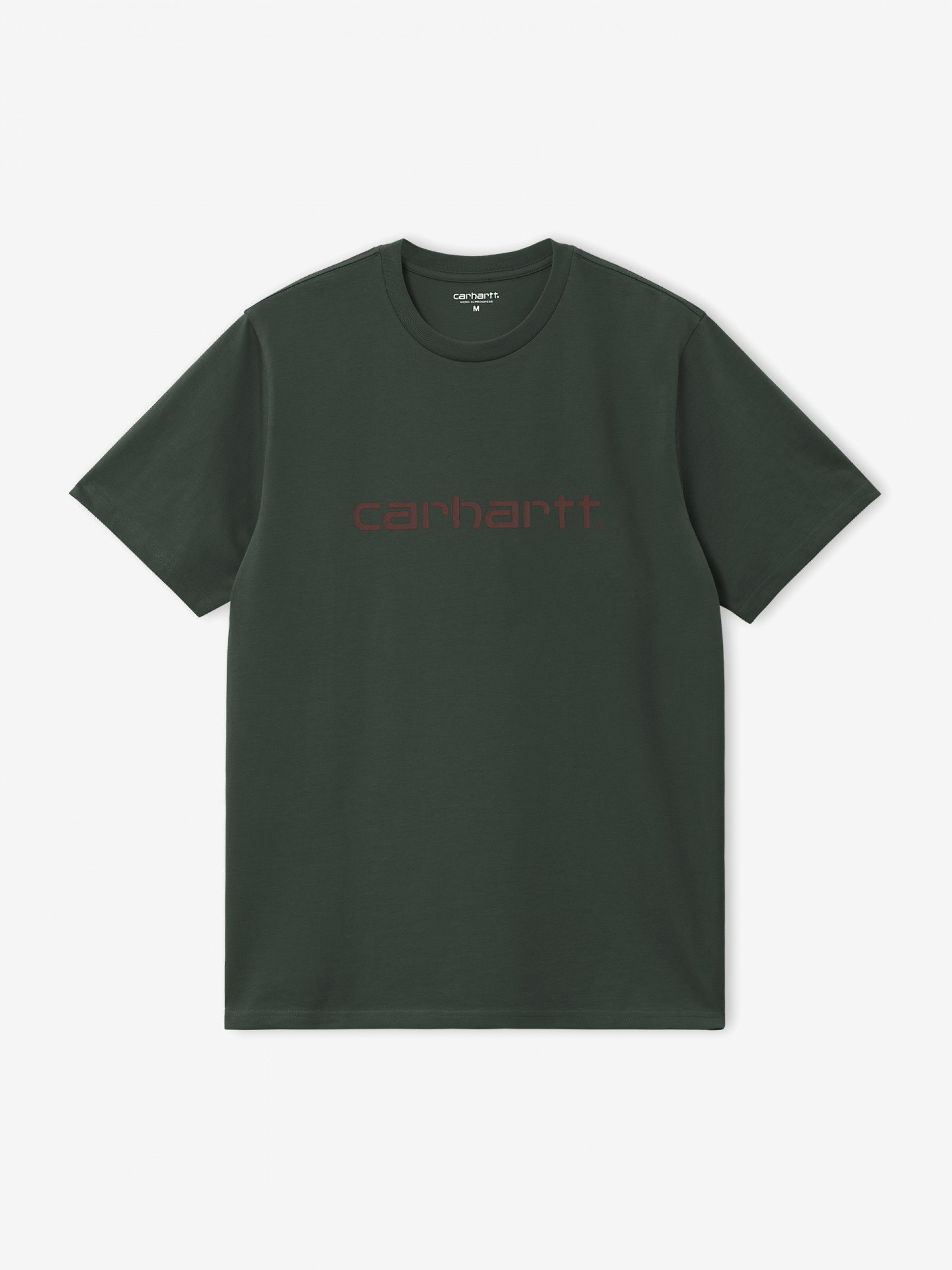 Camiseta Carhartt WIP Script Verde