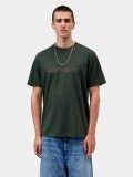 Camiseta Carhartt WIP Script Verde Camiseta Carhartt WIP Script Verde