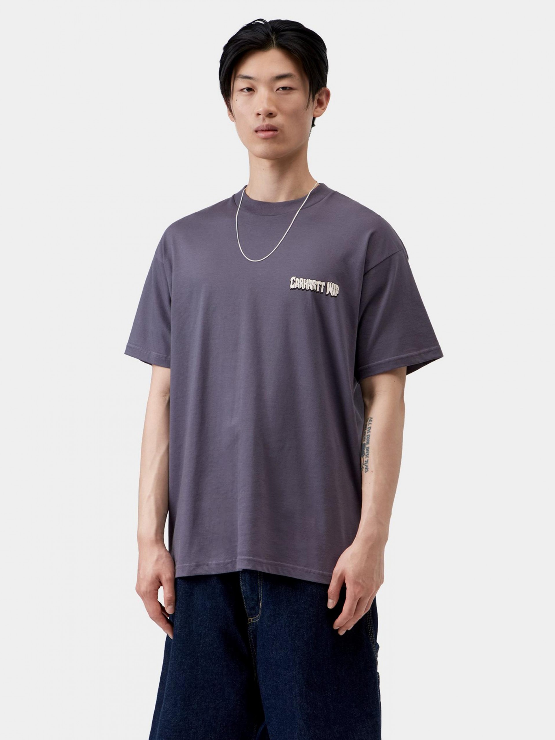 T-shirt Carhartt WIP Wiptopia II Roxa