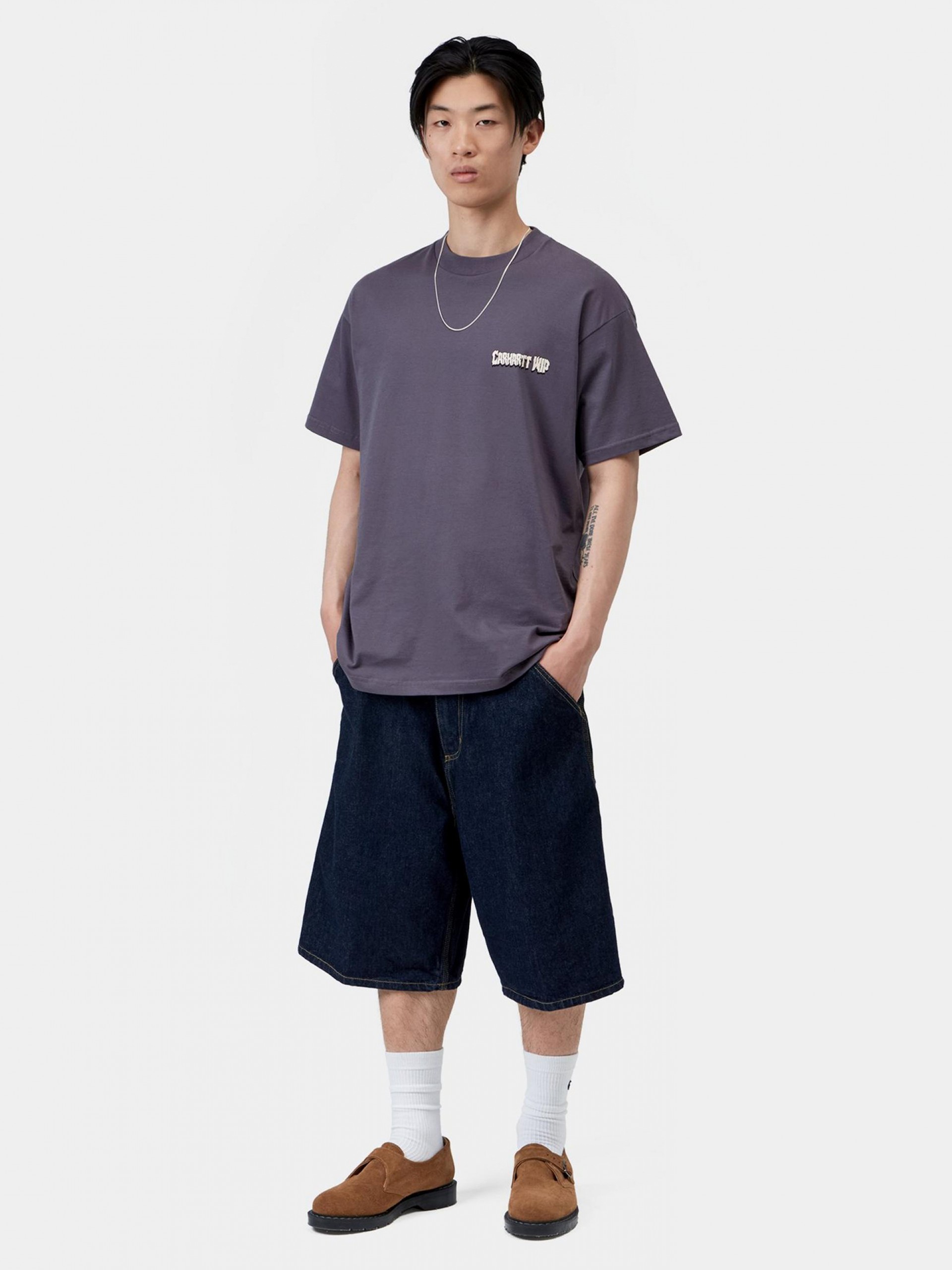 T-shirt Carhartt WIP Wiptopia II Roxa