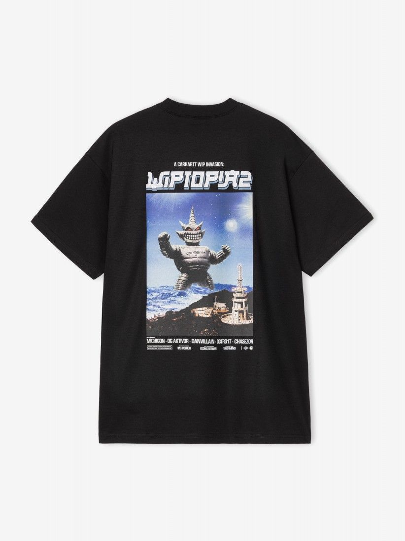 Carhartt WIP Wiptopia II Black T-shirt Carhartt WIP Wiptopia II Black T-shirt