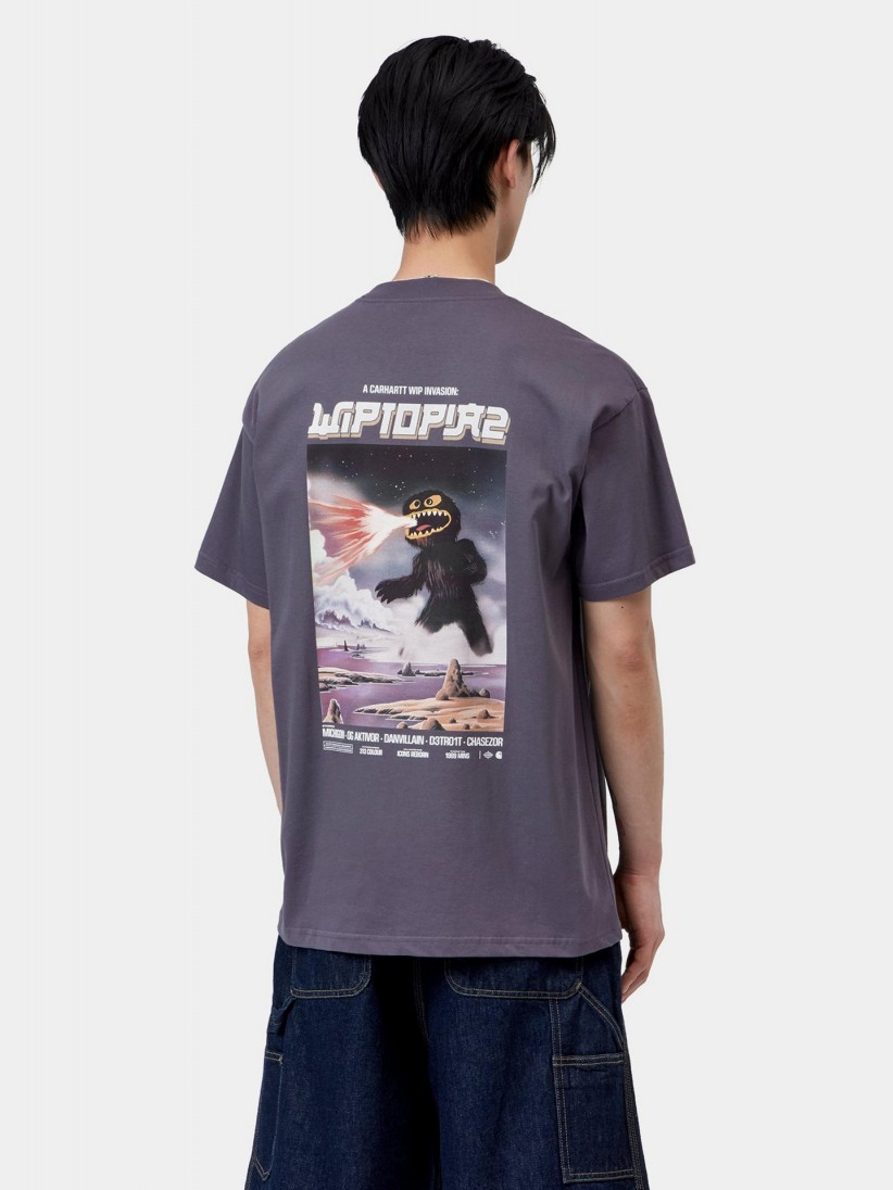 Carhartt WIP Wiptopia II Purple T-shirt