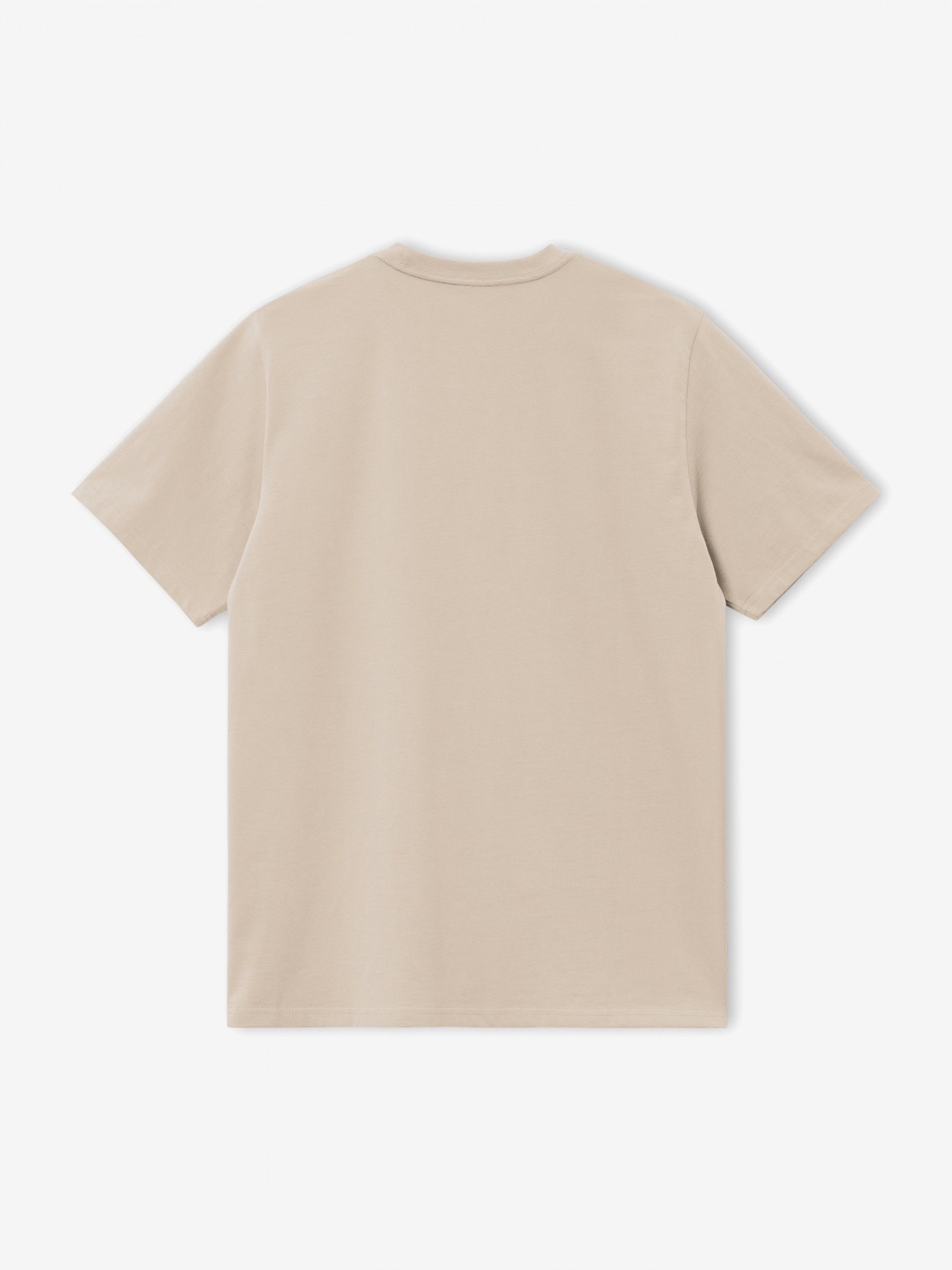 T-shirt Carhartt WIP Script Embroidery Bege