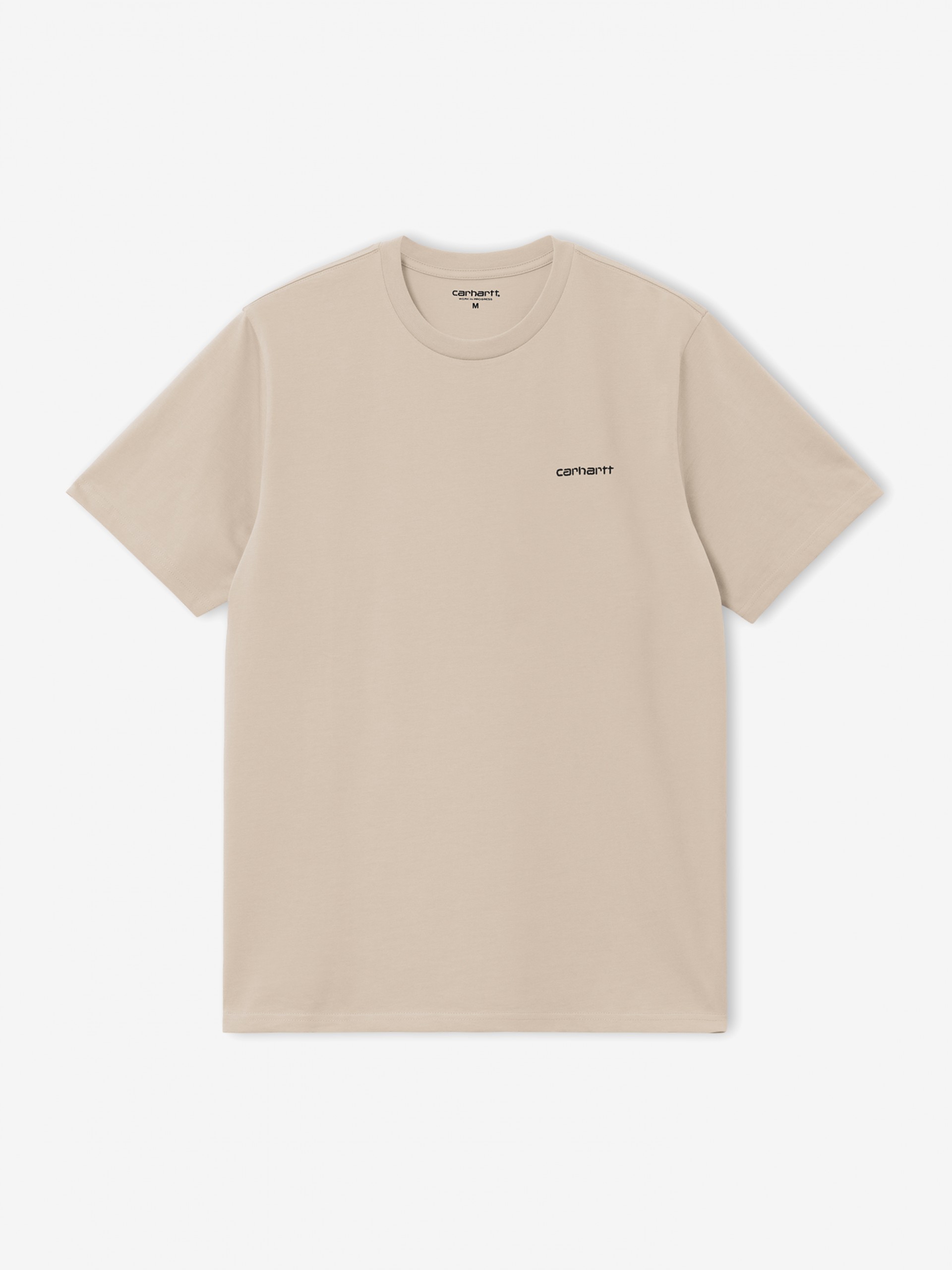 T-shirt Carhartt WIP Script Embroidery Bege