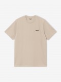 Carhartt WIP Script Embroidery Beige T-shirt