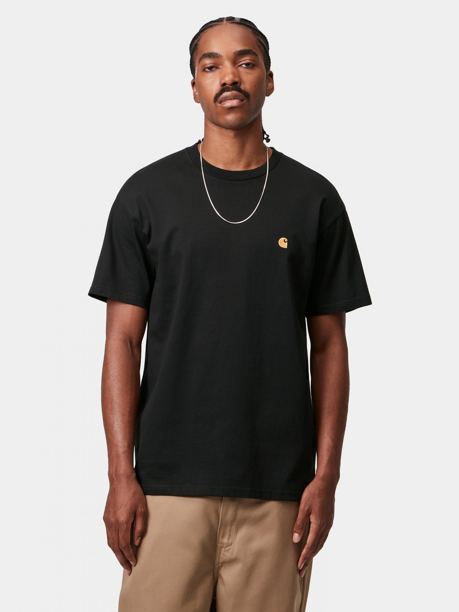 T-shirt Carhartt WIP Chase Preta