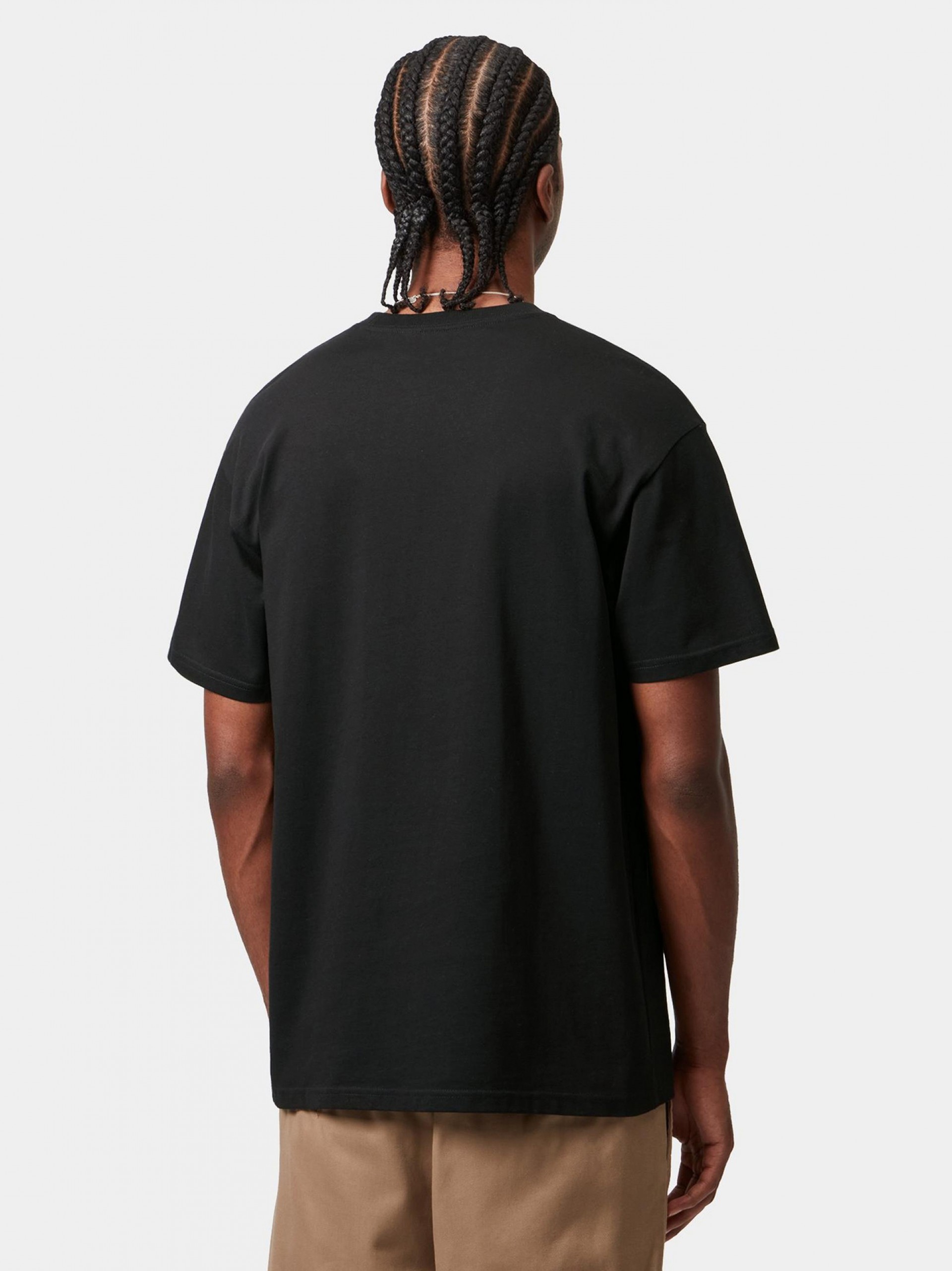 T-shirt Carhartt WIP Chase Preta