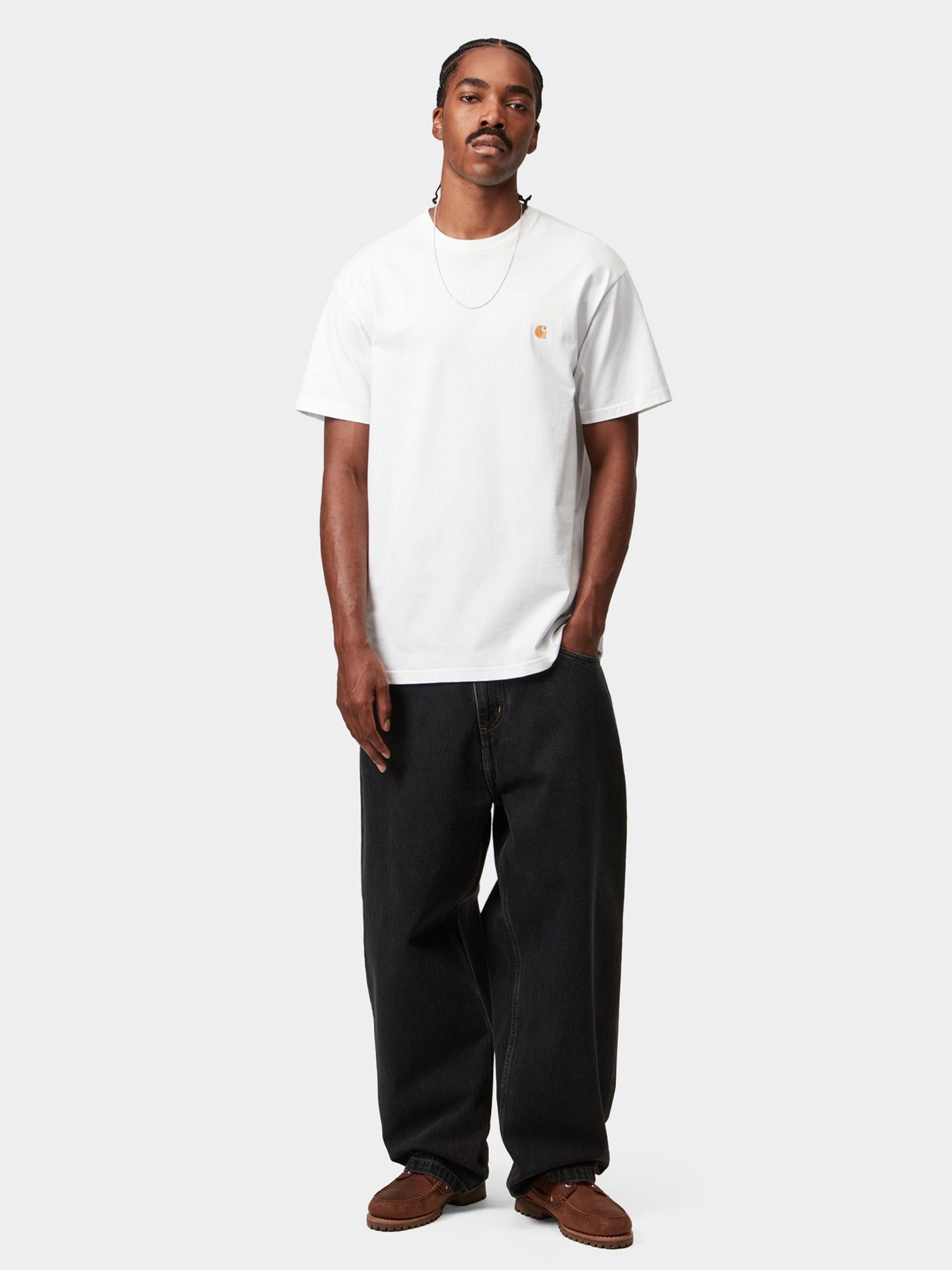 T-shirt Carhartt WIP Chase Branca