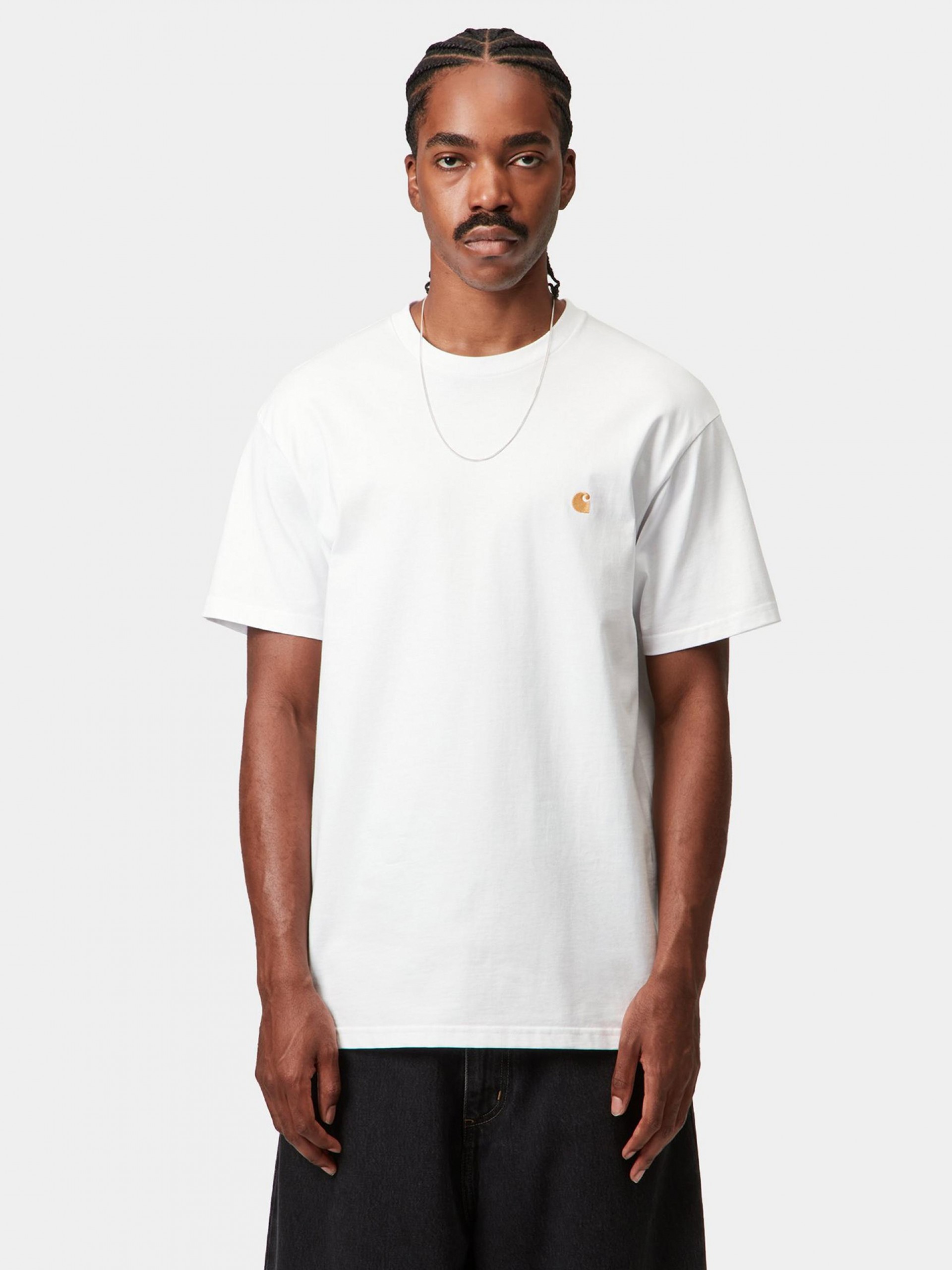 T-shirt Carhartt WIP Chase Branca