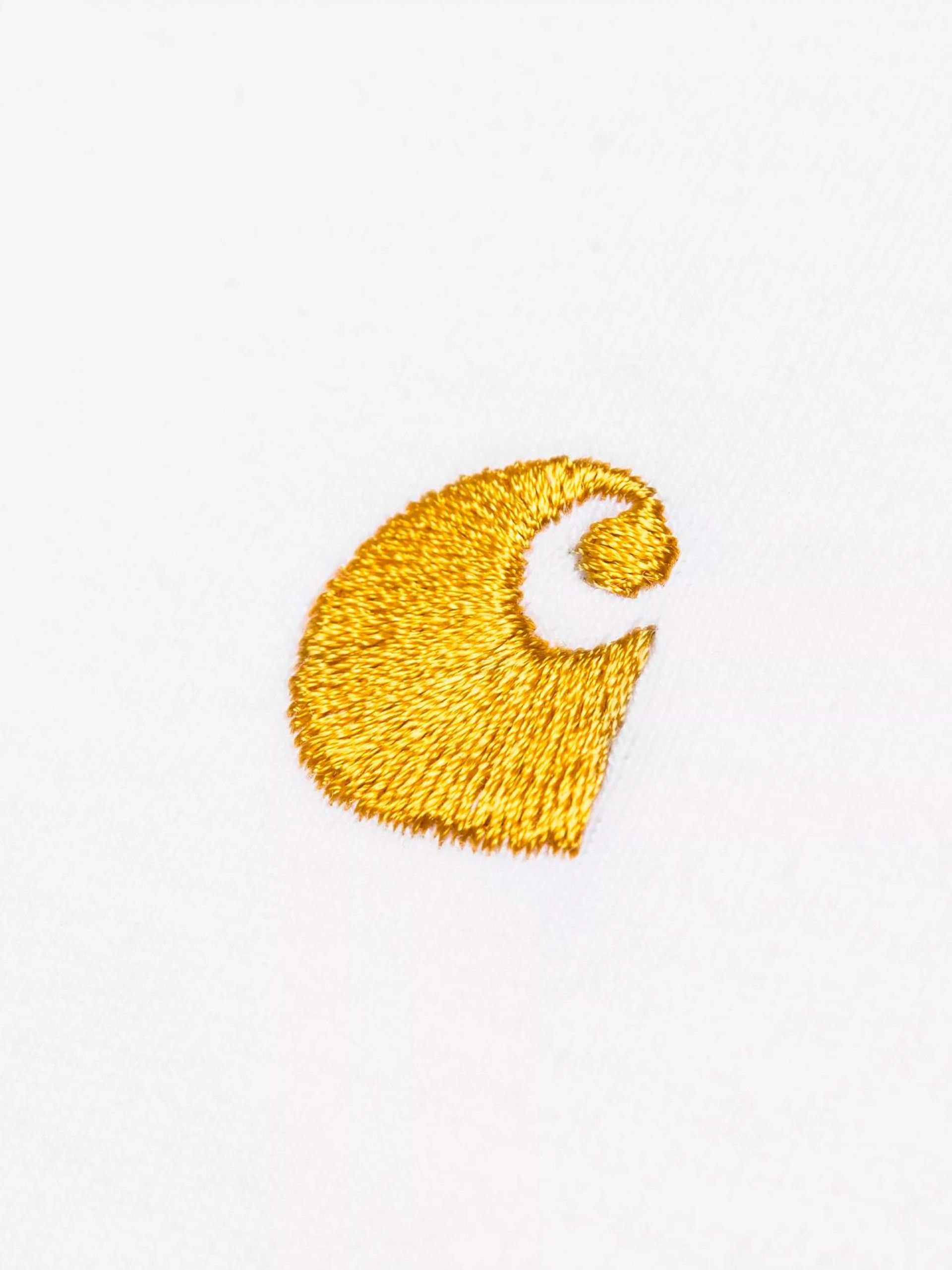 T-shirt Carhartt WIP Chase Branca