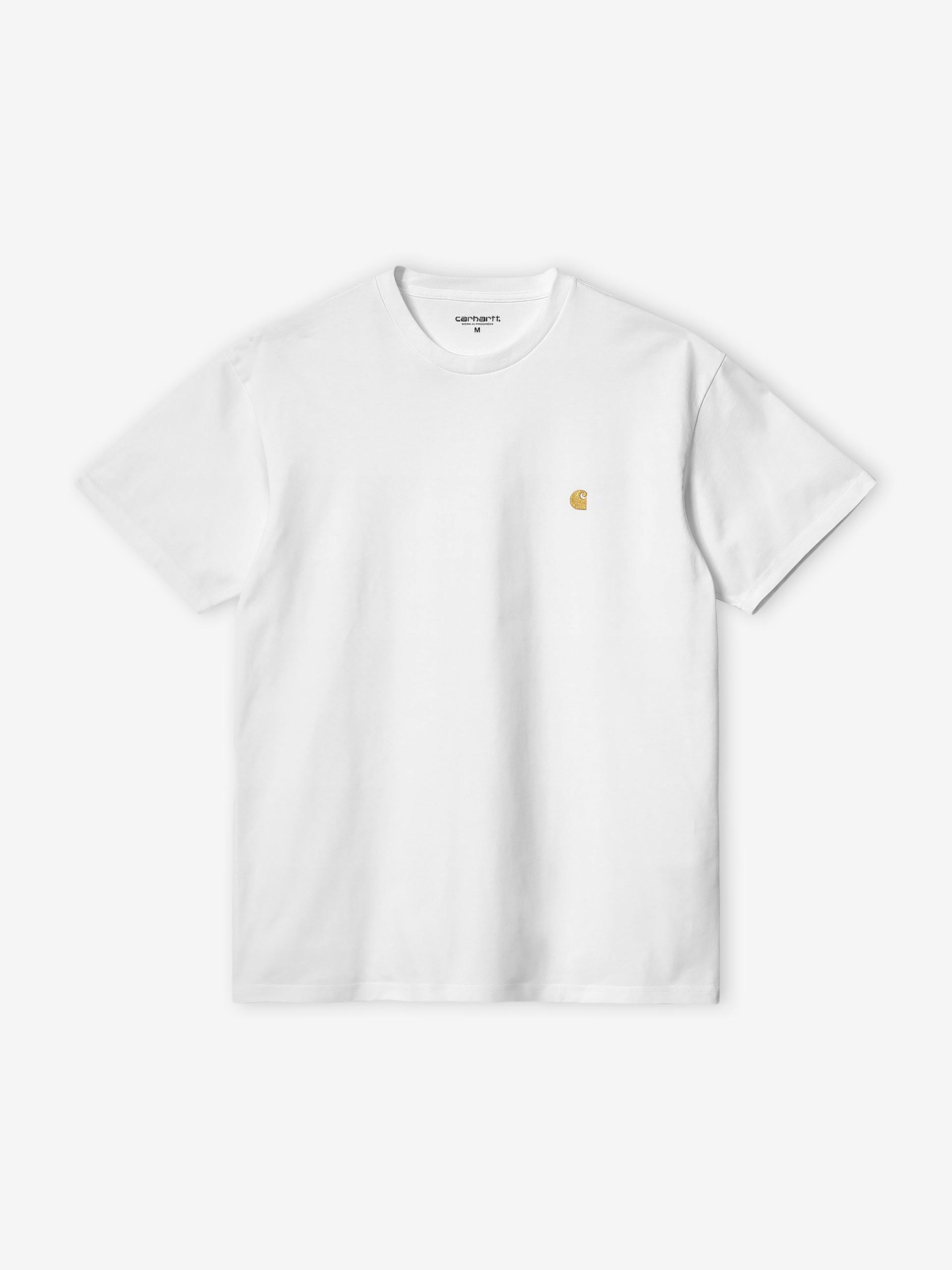 T-shirt Carhartt WIP Chase Branca