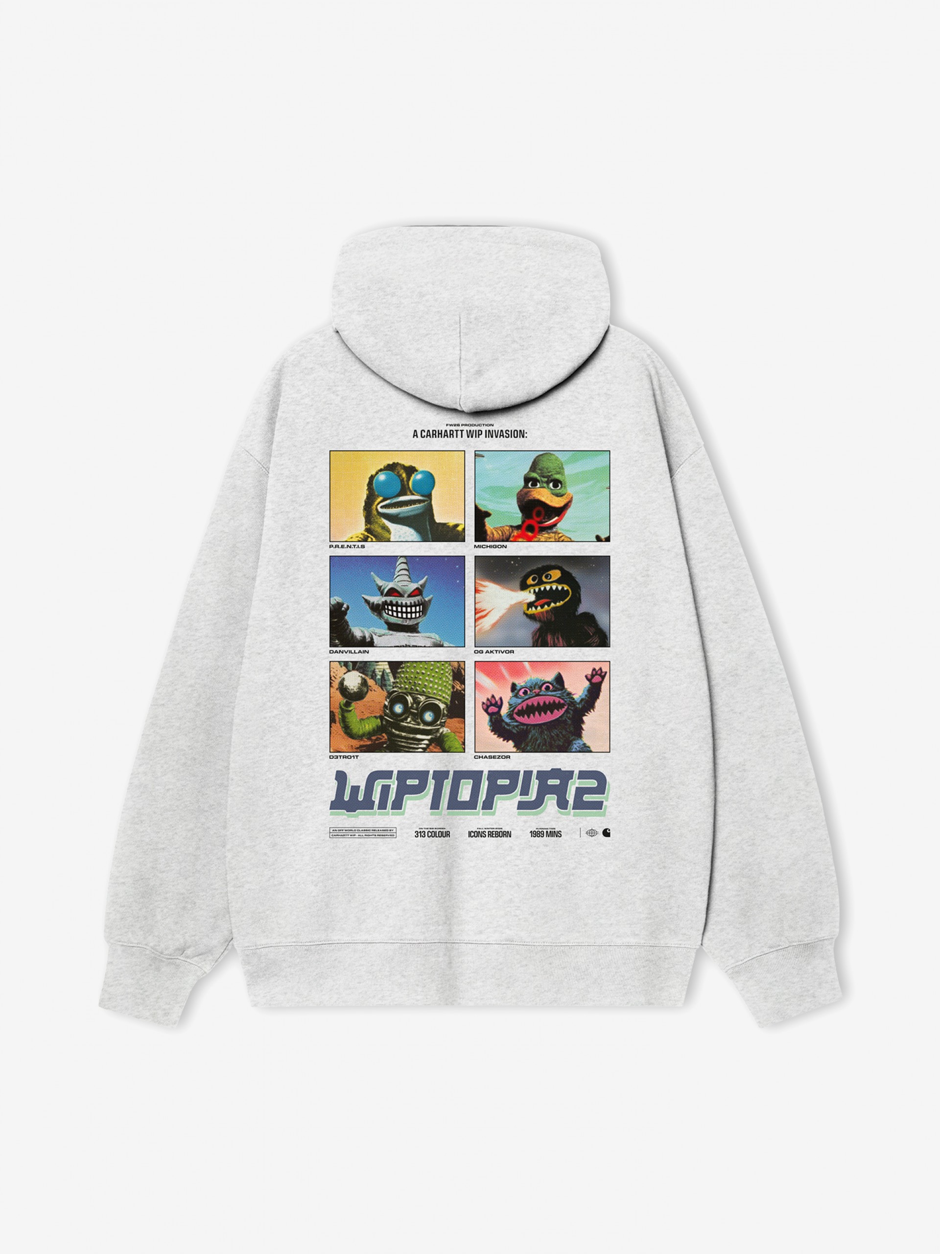 Sudadera con Capucha Carhartt WIP Wiptopia II Gris