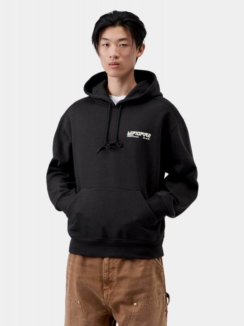 Sudadera con Capucha Carhartt WIP Wiptopia II Negra Sudadera con Capucha Carhartt WIP Wiptopia II Negra