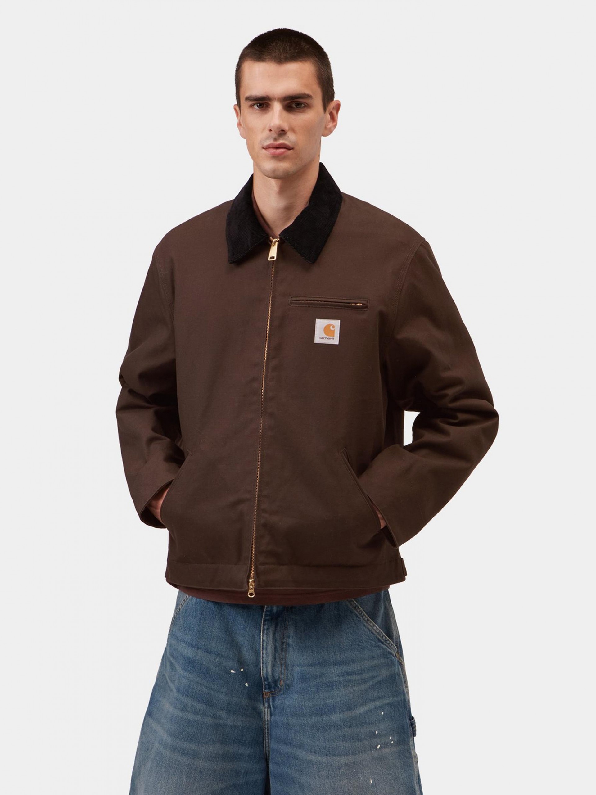 Casaco Carhartt WIP Detroit Castanho