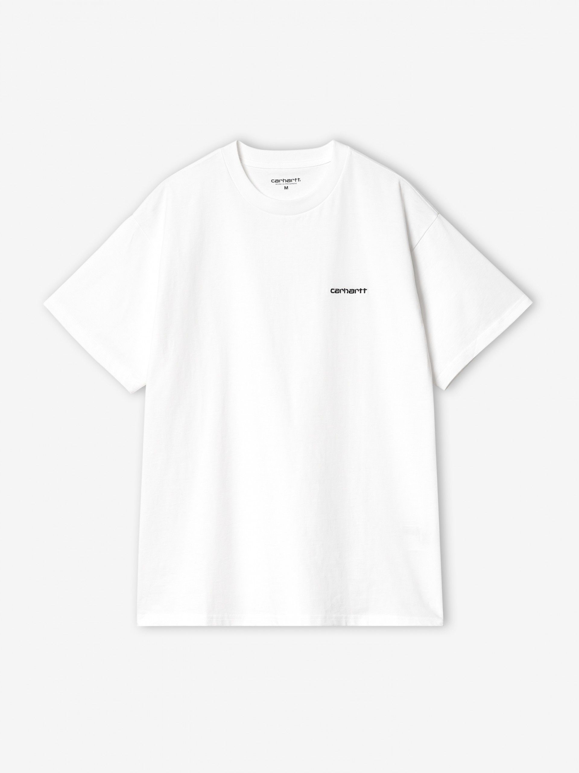 Carhartt WIP Script Embroidery White T-shirt