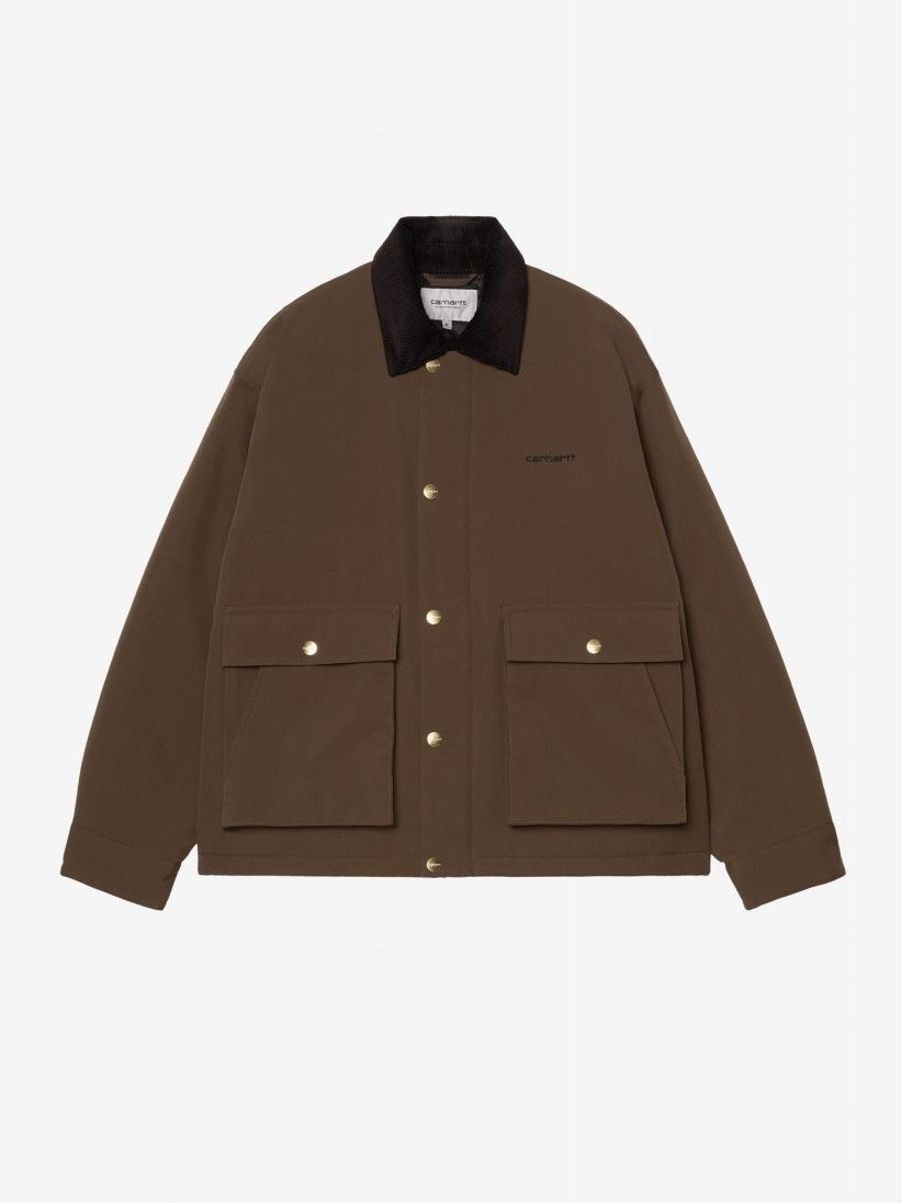 Chaqueta Carhartt WIP Quentin Marrón Chaqueta Carhartt WIP Quentin Marrón
