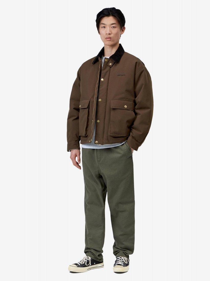 Chaqueta Carhartt WIP Quentin Marrón Chaqueta Carhartt WIP Quentin Marrón