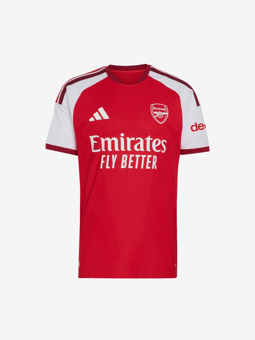 Camiseta Adidas Arsenal F. C. Equipación Principal Auténtica 26/27 Camiseta Adidas Arsenal F. C. Equipación Principal Auténtica 26/27