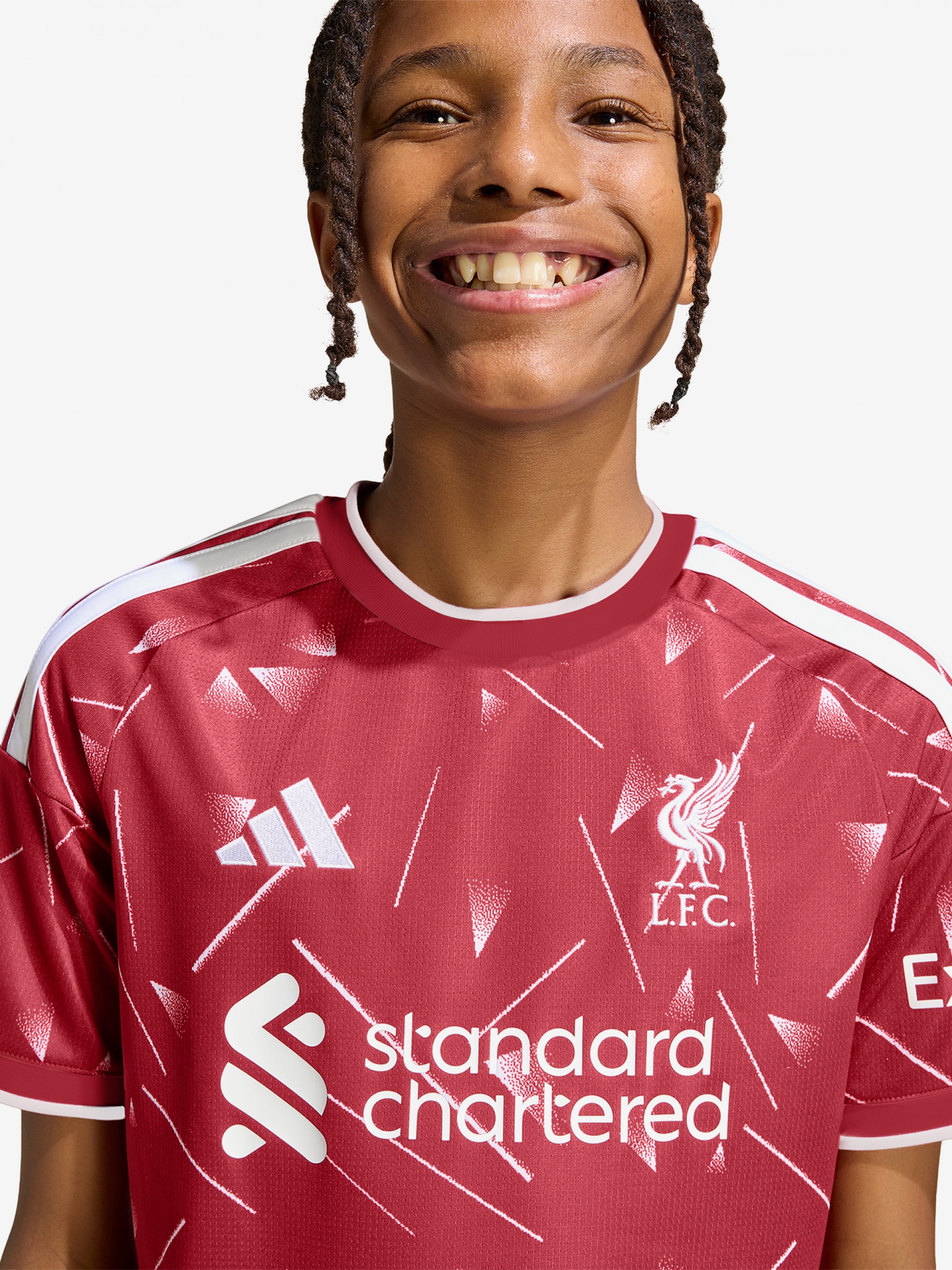 Camiseta Adidas Liverpool F. C. Equipación Principal Júnior 26/27
