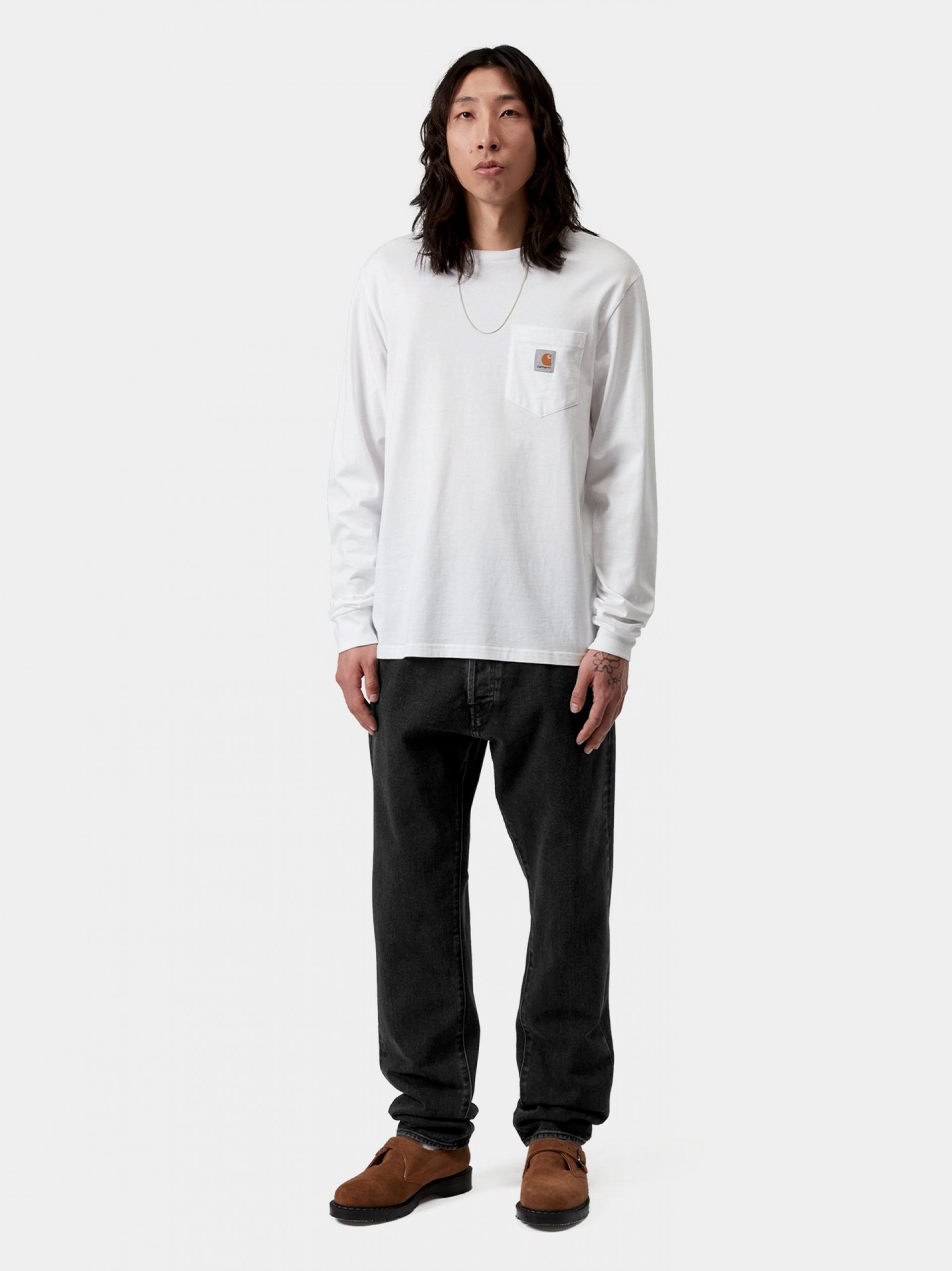 Calças de Ganga Carhartt WIP Klondike Pretas