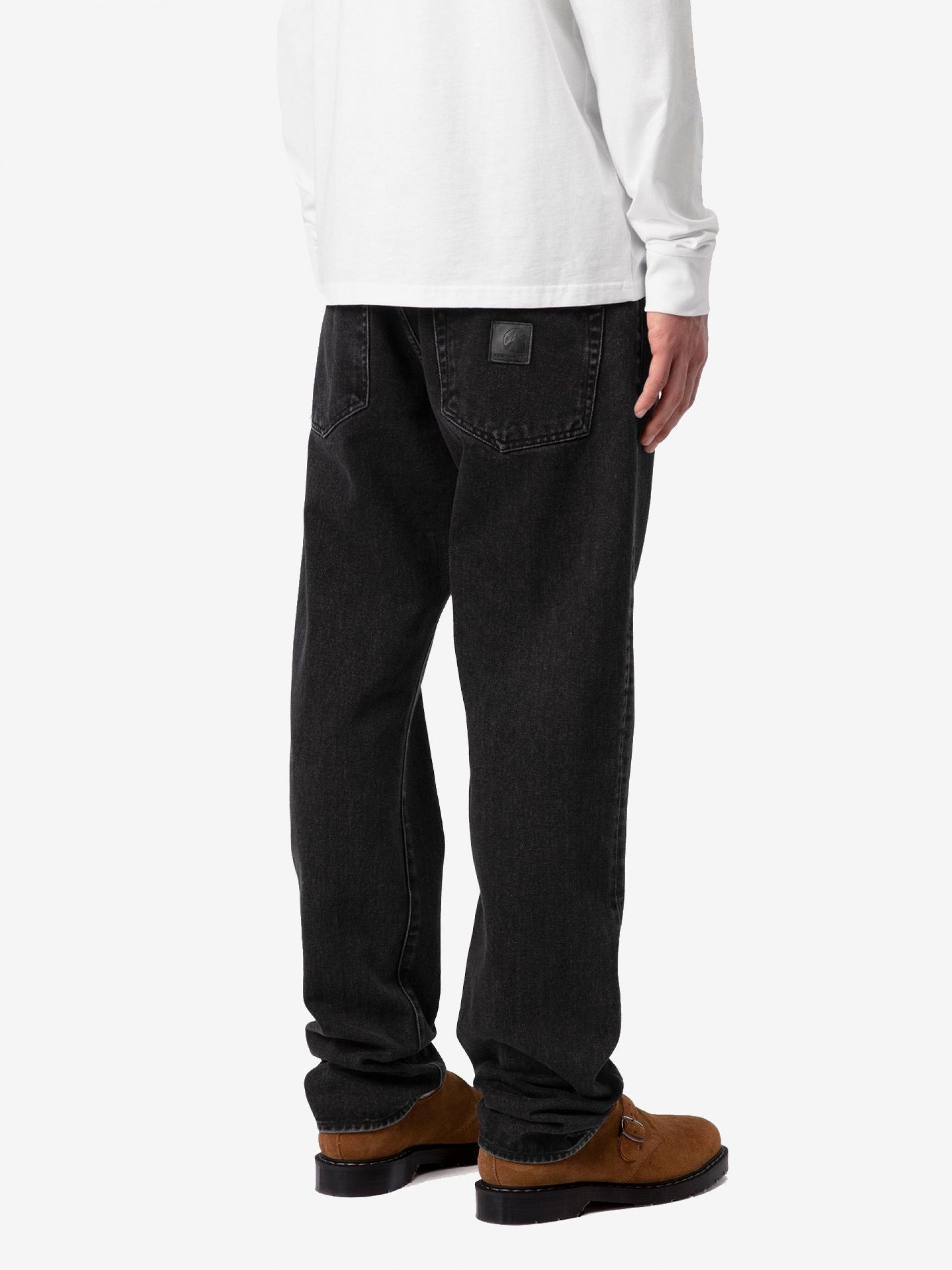 Calças de Ganga Carhartt WIP Klondike Pretas