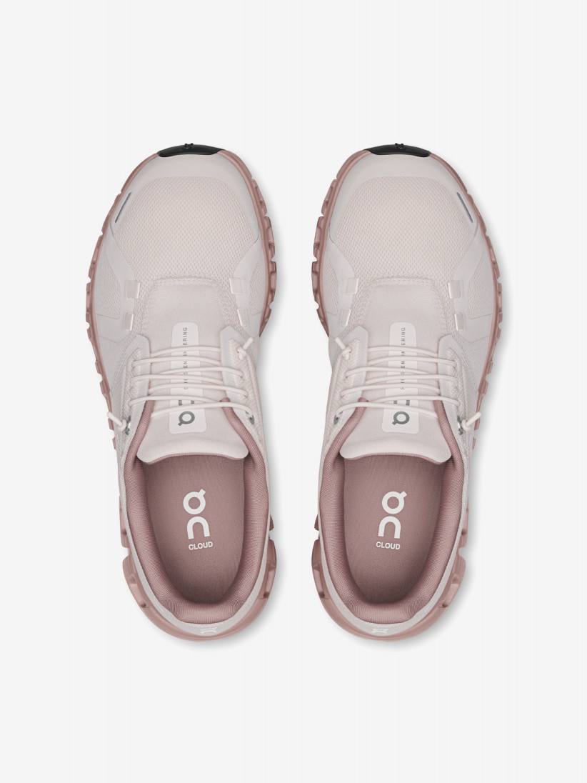 Zapatillas On Running Cloud 6 Beige y Rosa W Zapatillas On Running Cloud 6 Beige y Rosa W