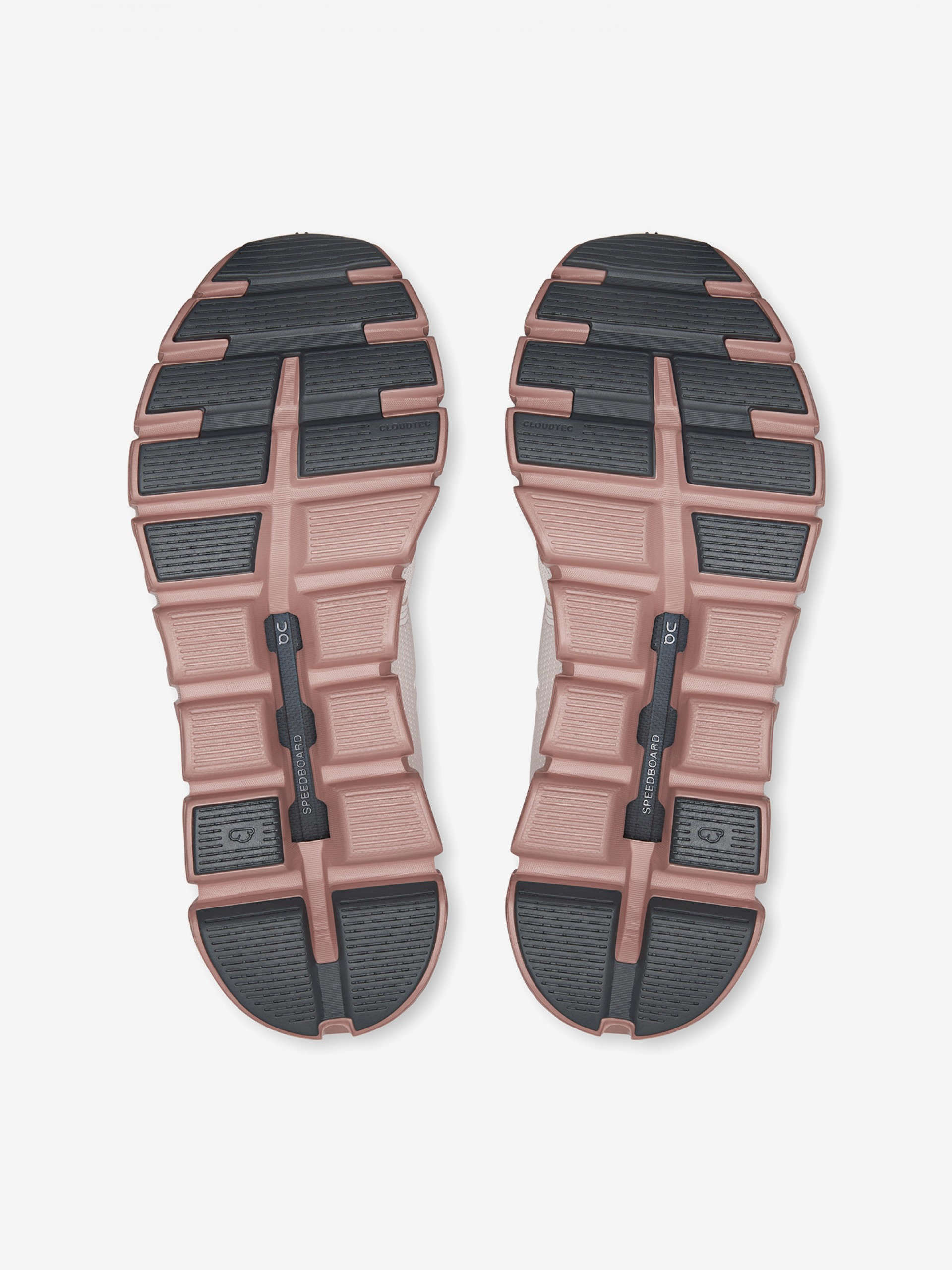 On Running Cloud 6 Beige and Pink W Sneakers
