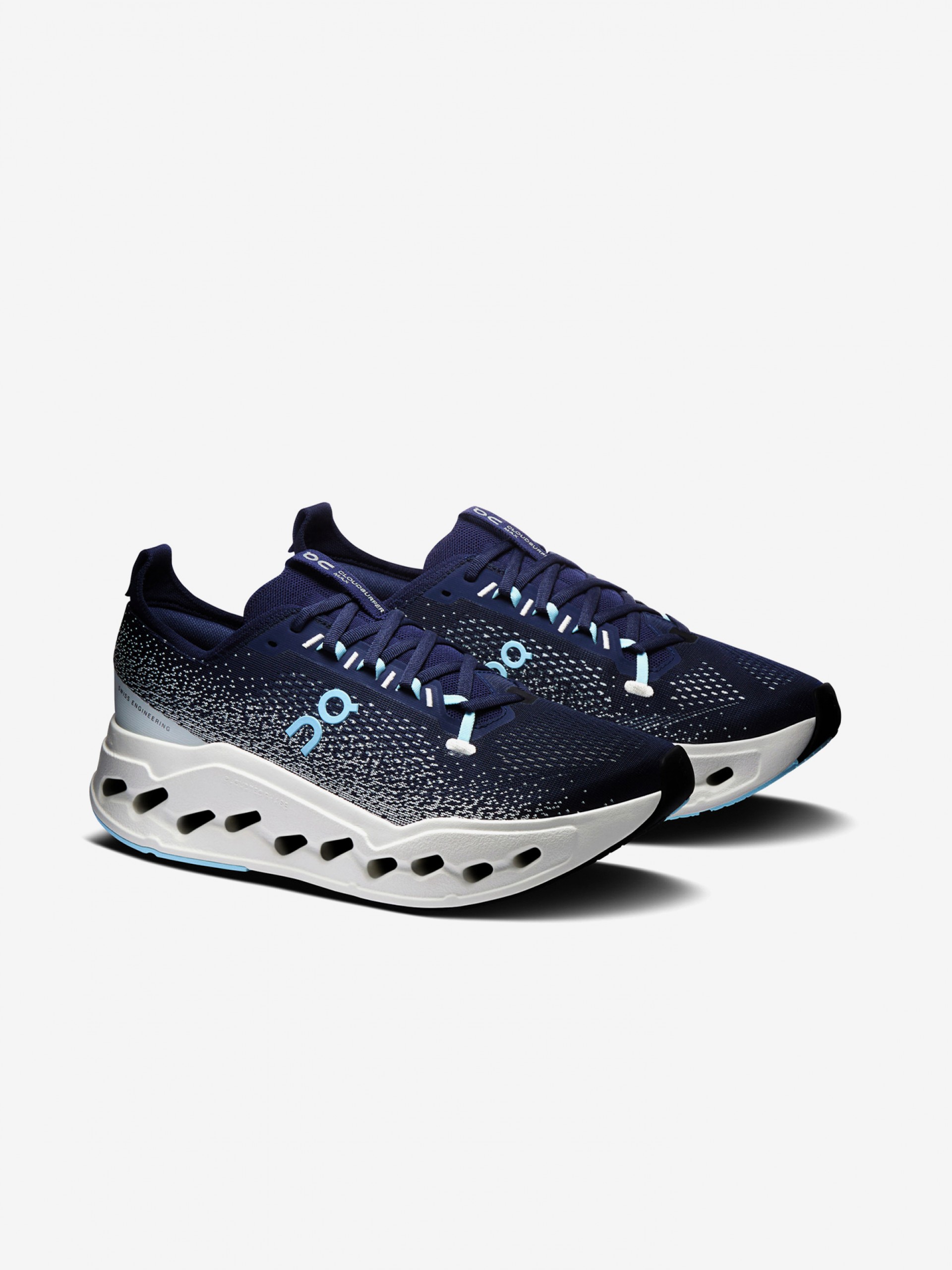 On Running Cloudsurfer Max Blue Running Trainers
