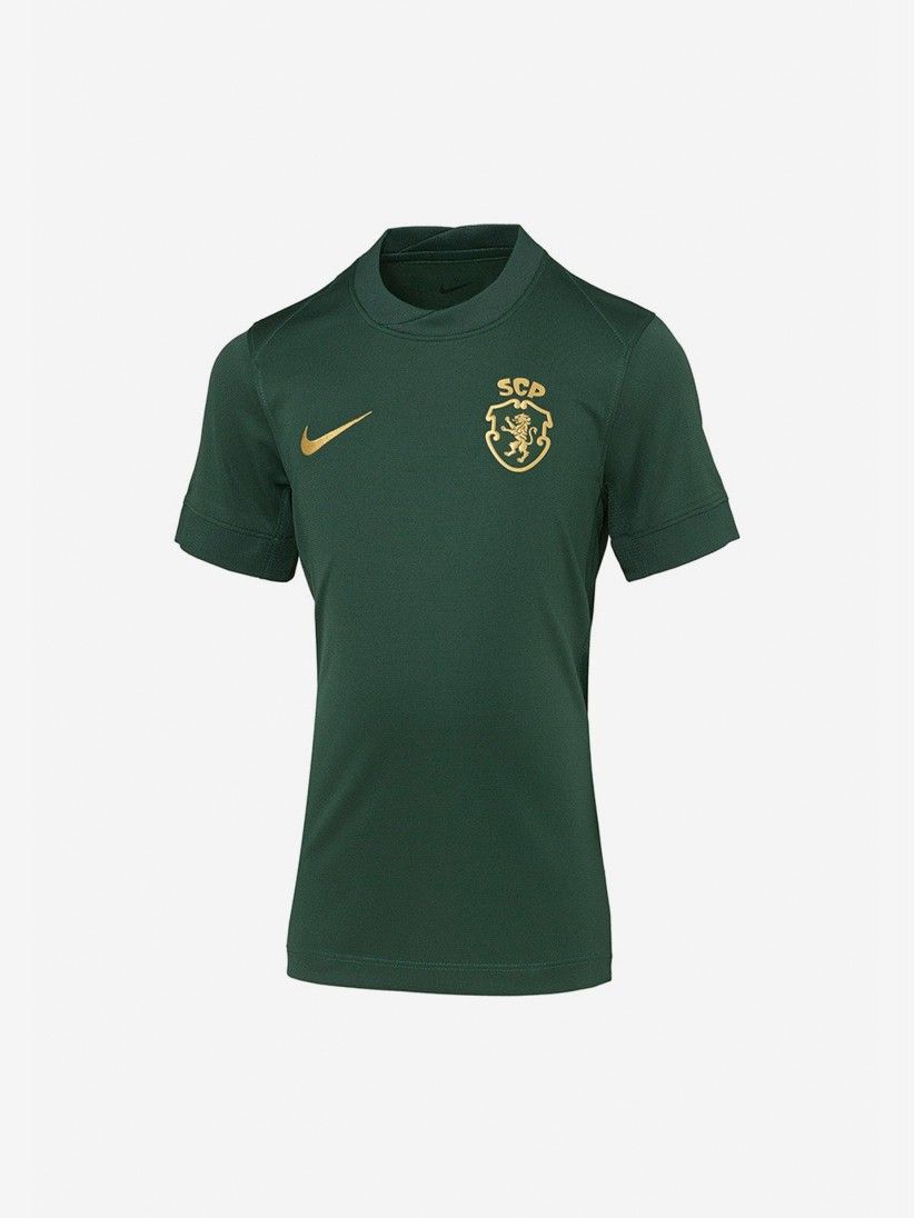 Camiseta Nike Sporting C. P. 120 Años Strike Júnior 26/27 Camiseta Nike Sporting C. P. 120 Años Strike Júnior 26/27