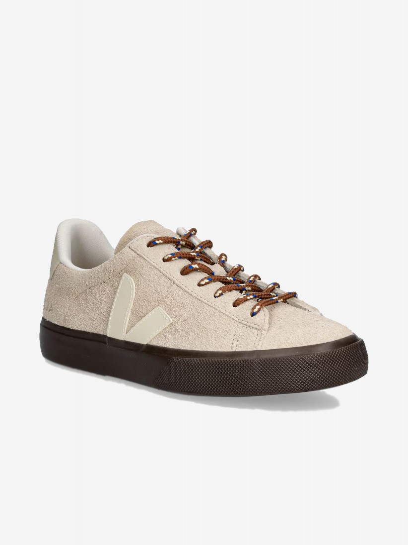 VEJA Campo Beige and Brown Suede Sneakers VEJA Campo Beige and Brown Suede Sneakers