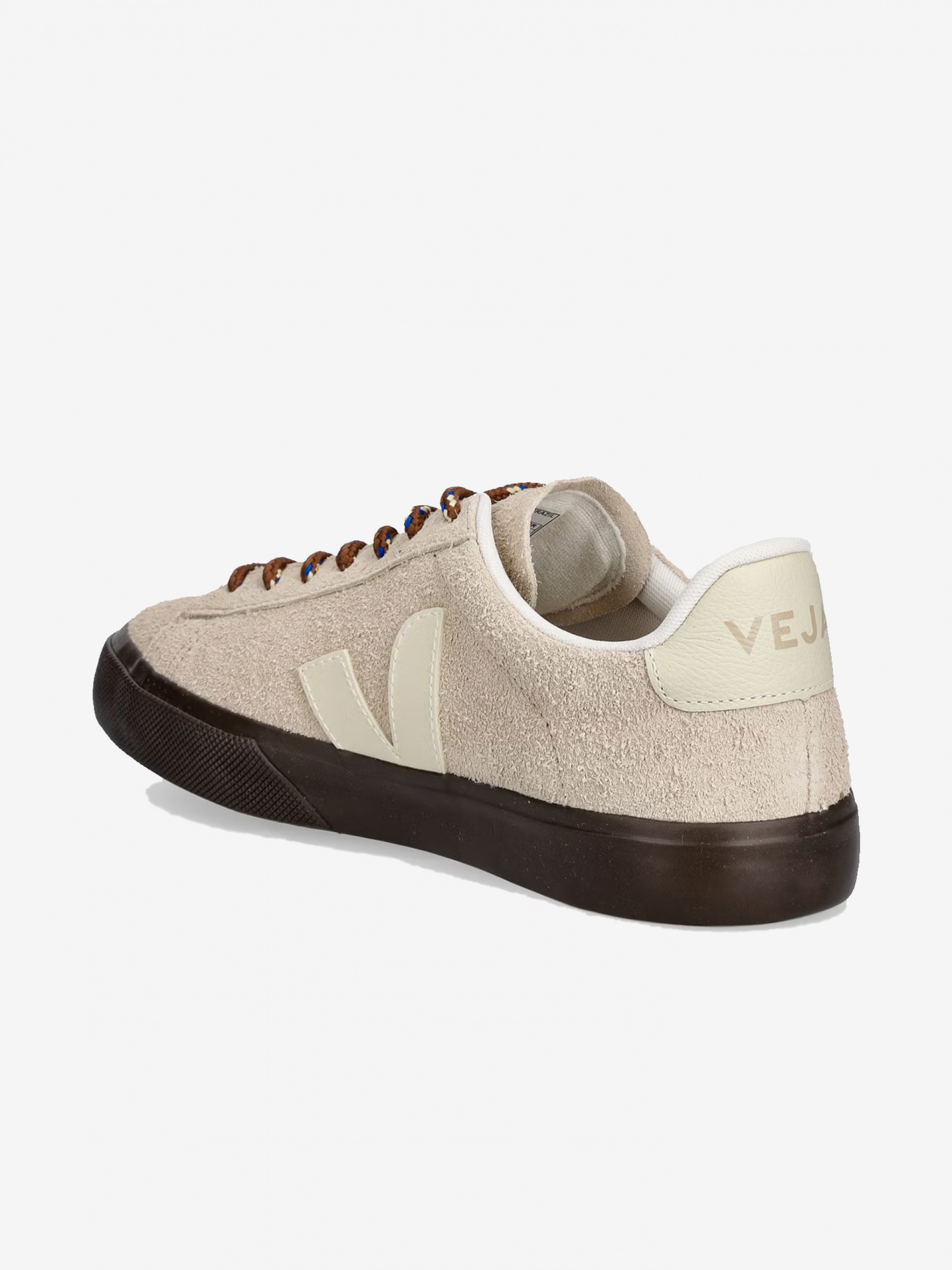 VEJA Campo Beige and Brown Suede Sneakers