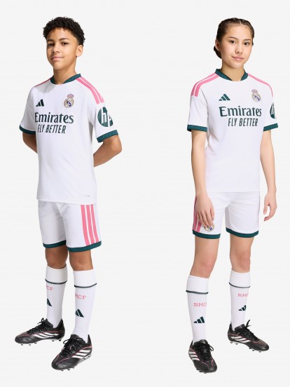Equipamento Adidas Real Madrid Principal Júnior EP26/27 Equipamento Adidas Real Madrid Principal Júnior EP26/27