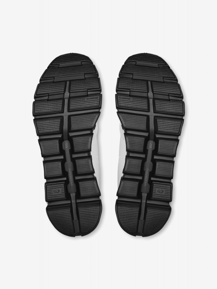 Zapatillas On Running Cloud 6 Blancas y Negras