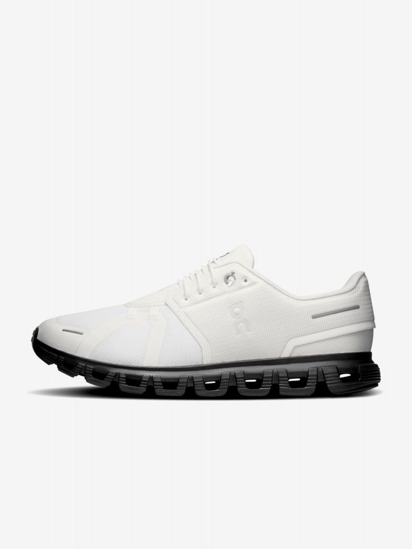 Zapatillas On Running Cloud 6 Blancas y Negras