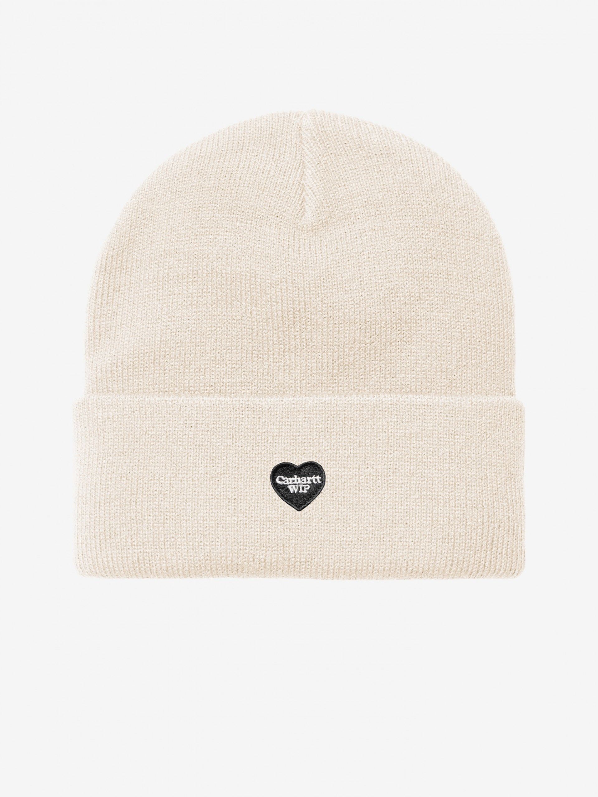 Carhartt WIP Small Heart Beige Beanie