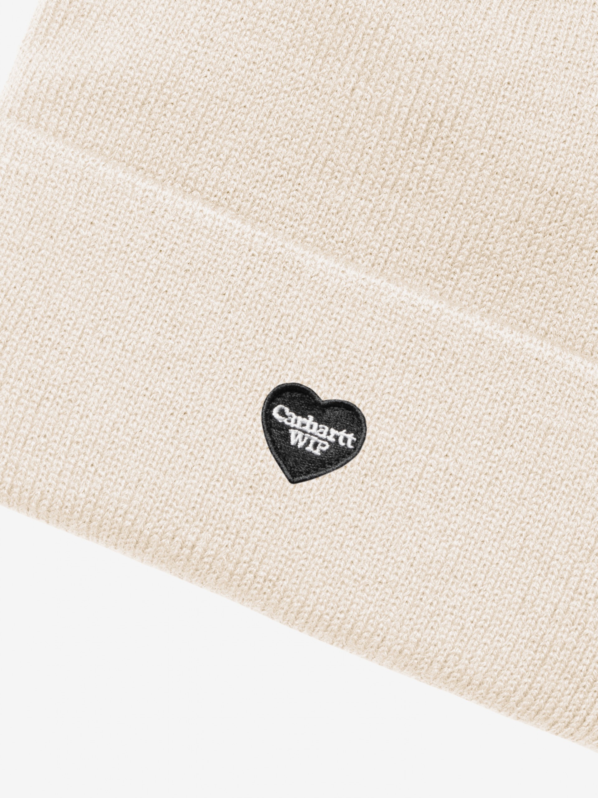 Gorro Carhartt WIP Small Heart Beige