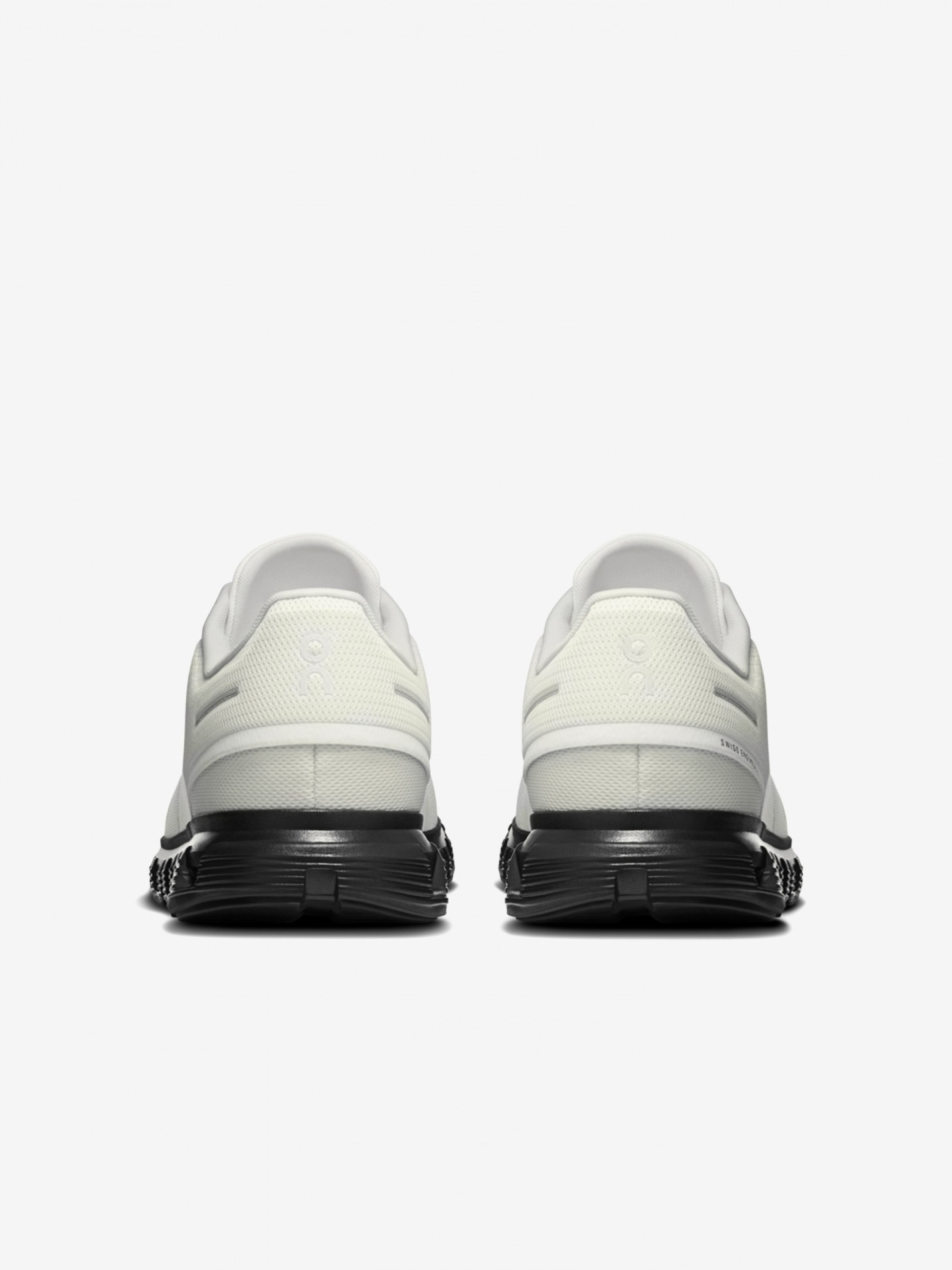 On Running Cloud 6 White and Black Sneakers