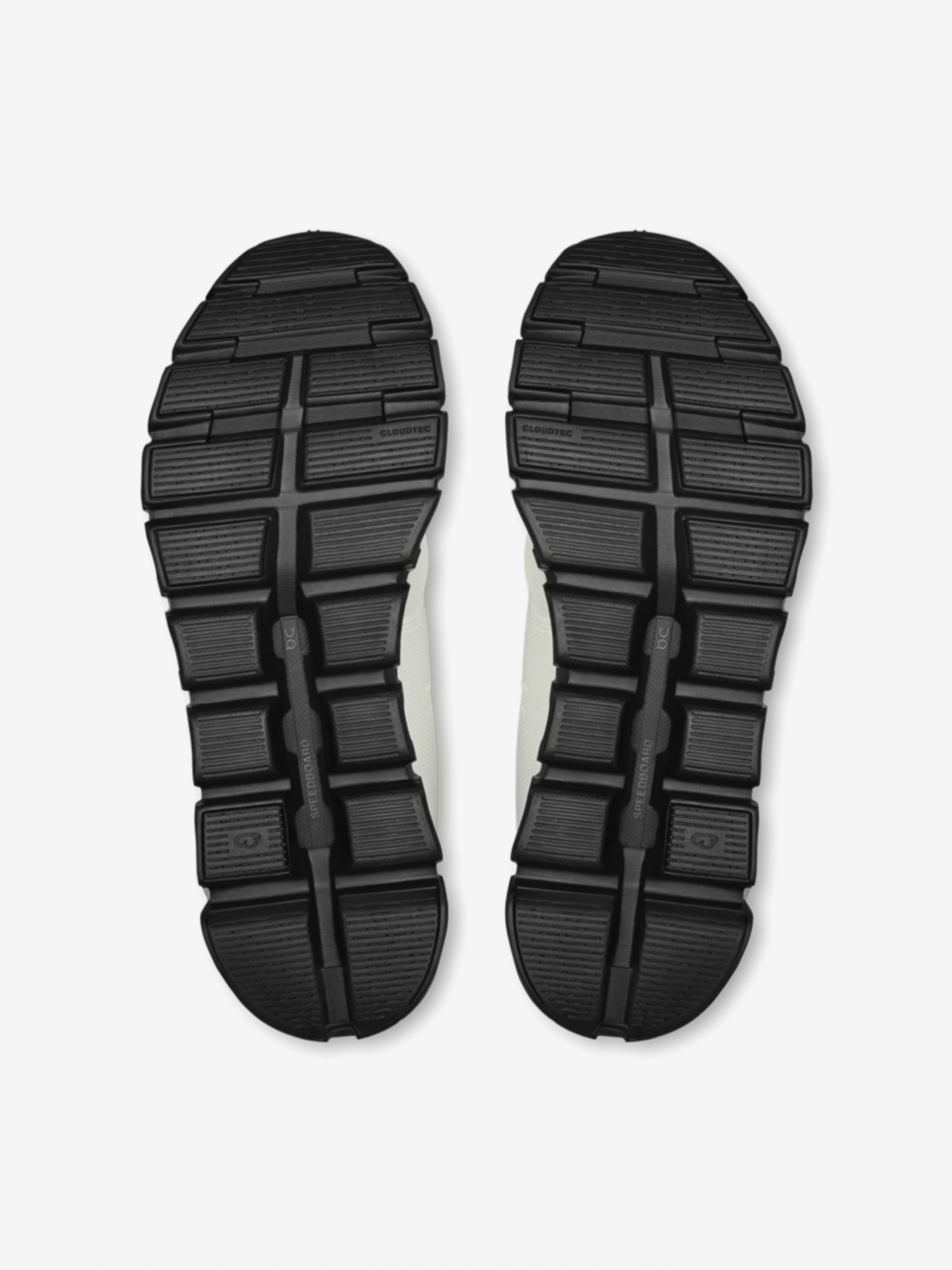 On Running Cloud 6 White and Black Sneakers