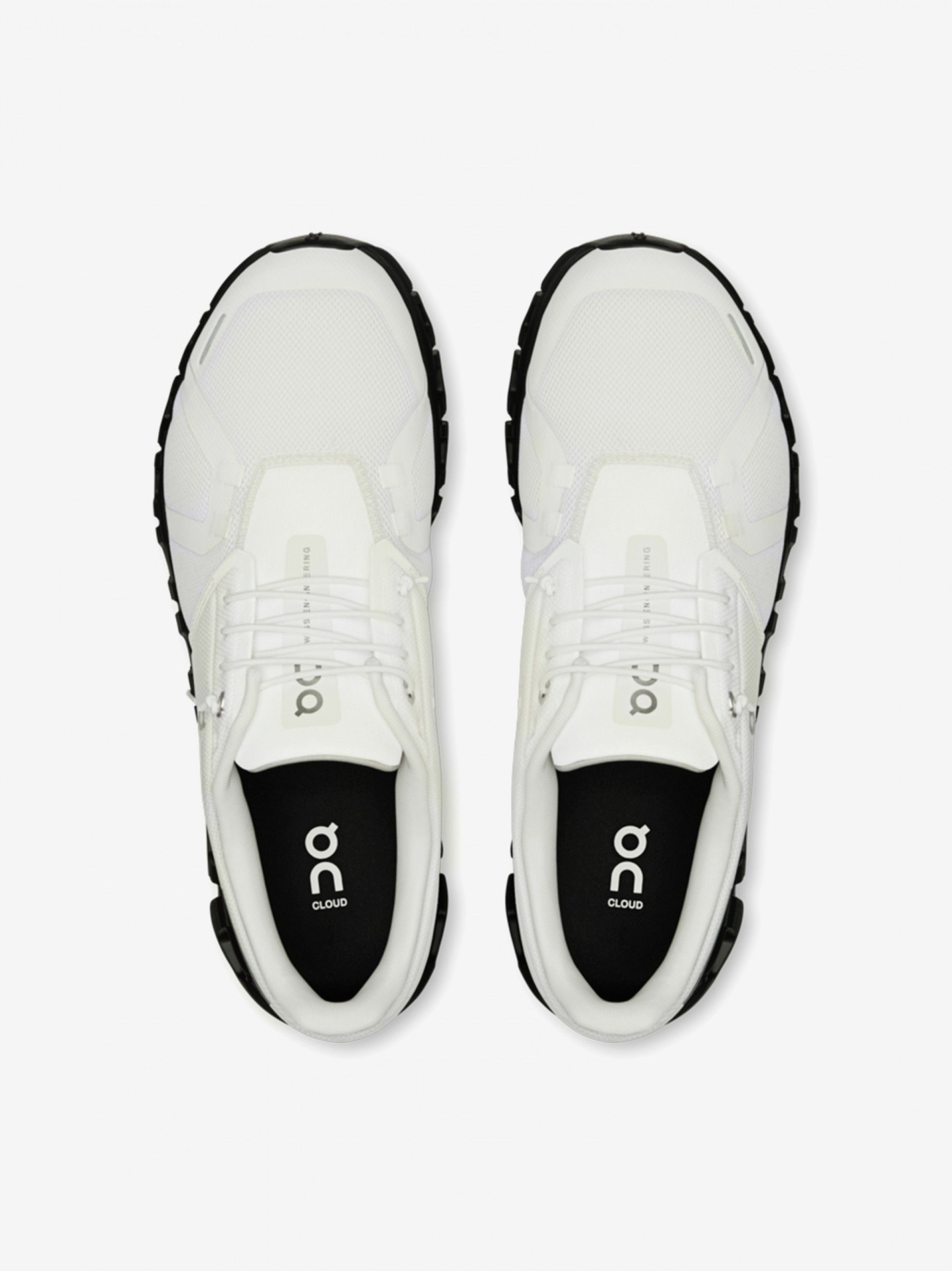 Zapatillas On Running Cloud 6 Blancas y Negras