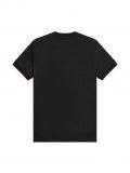 Camiseta Fred Perry Mesh Cuff Negra Camiseta Fred Perry Mesh Cuff Negra