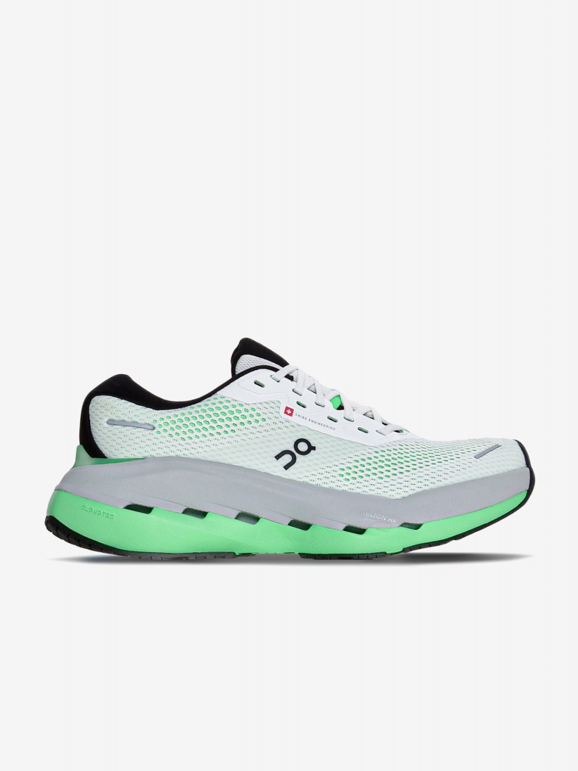 Zapatillas de Running On Running Cloudrunner 3 Max Blancas y Verdes
