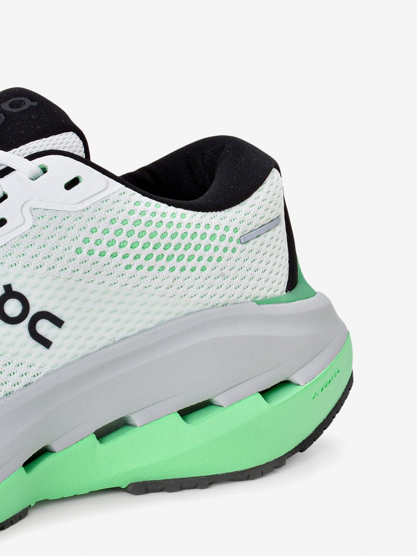 Zapatillas de Running On Running Cloudrunner 3 Max Blancas y Verdes
