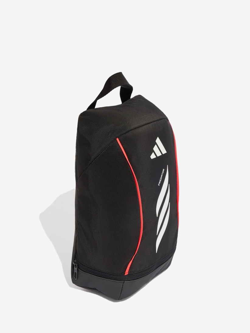 Saco para Cal�ado Adidas Predator Preto e Vermelho