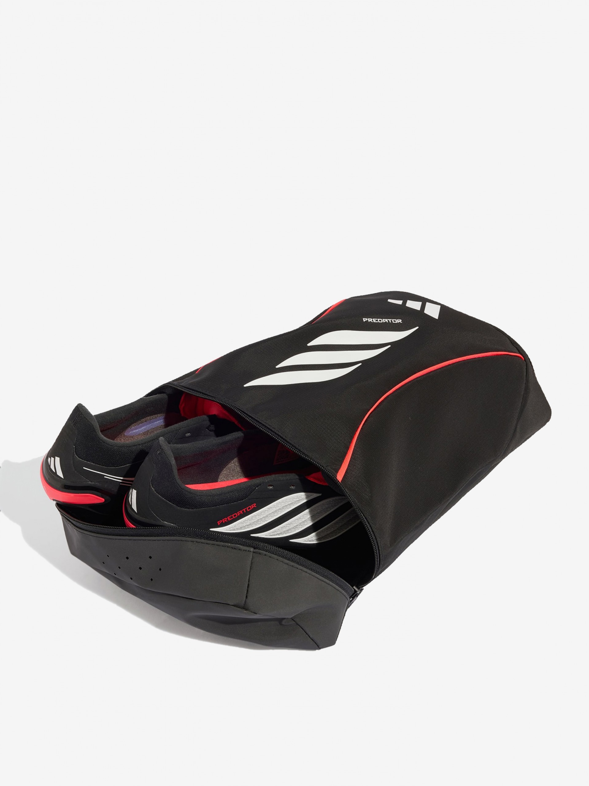 Saco para Calçado Adidas Predator Preto e Vermelho