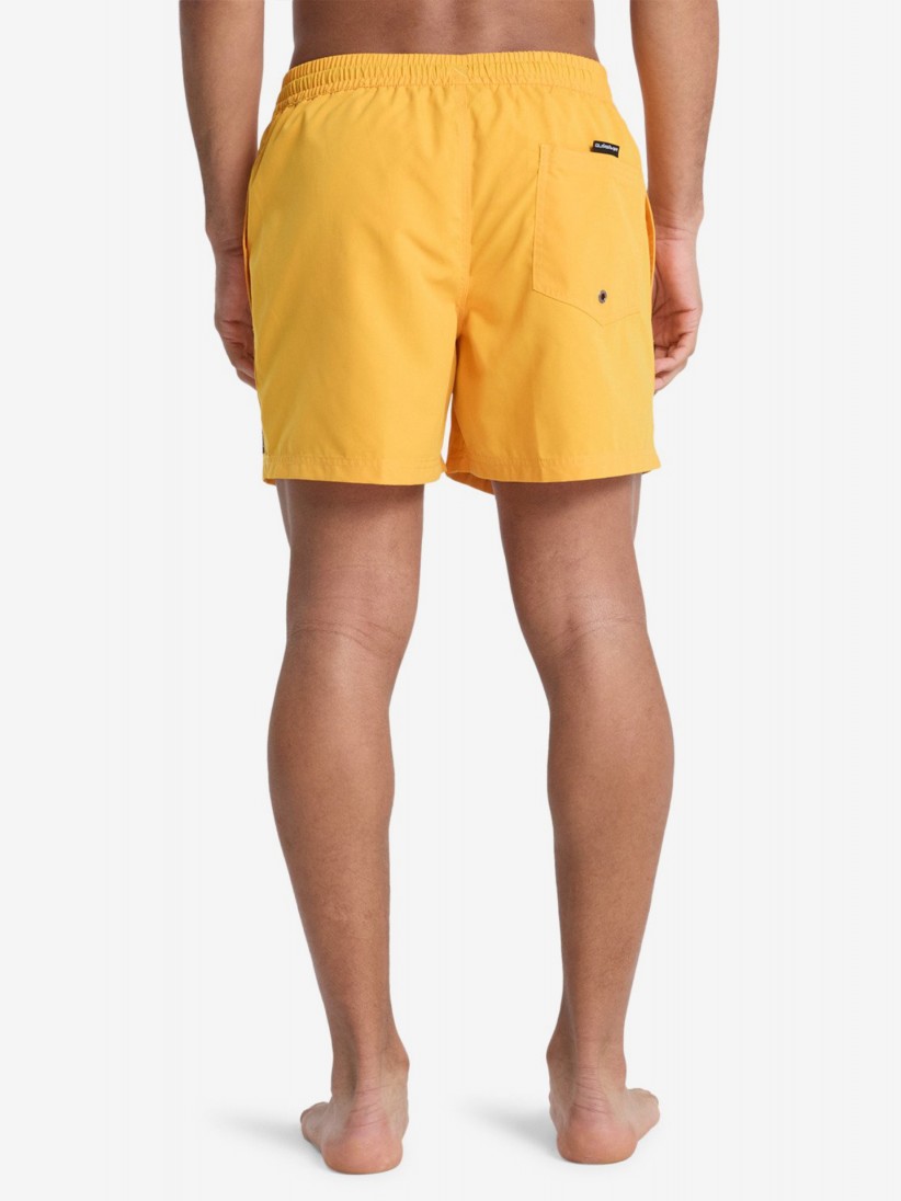 Cal��es de Banho Quiksilver Everyday Solid Volley 15 (38 cm) Amarelos